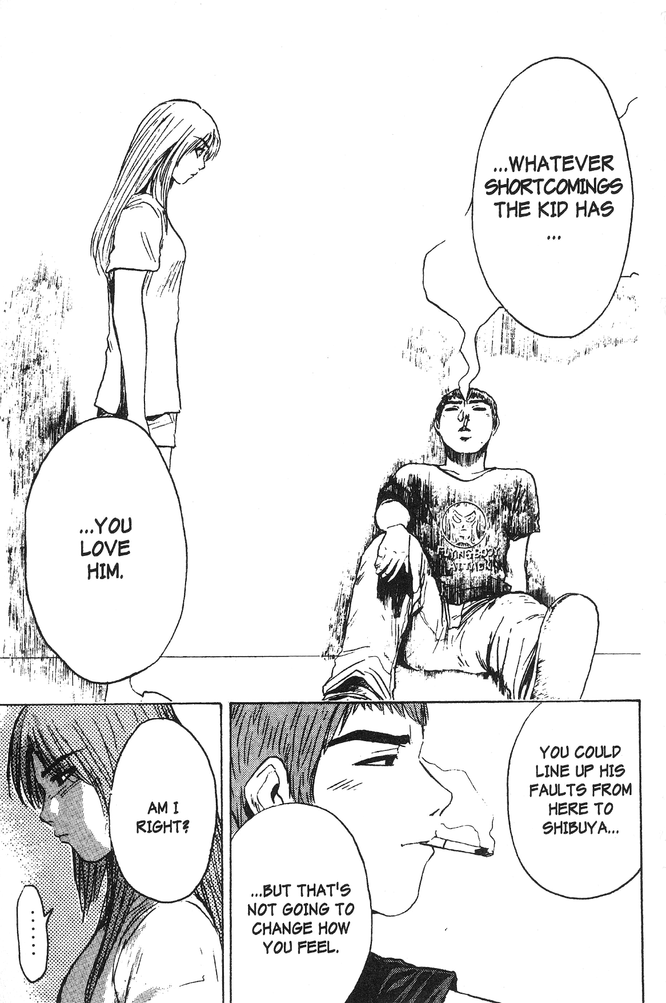 Great Teacher Onizuka Chapter 102 page 18 - Chapter 102: Just Can't Go Straight