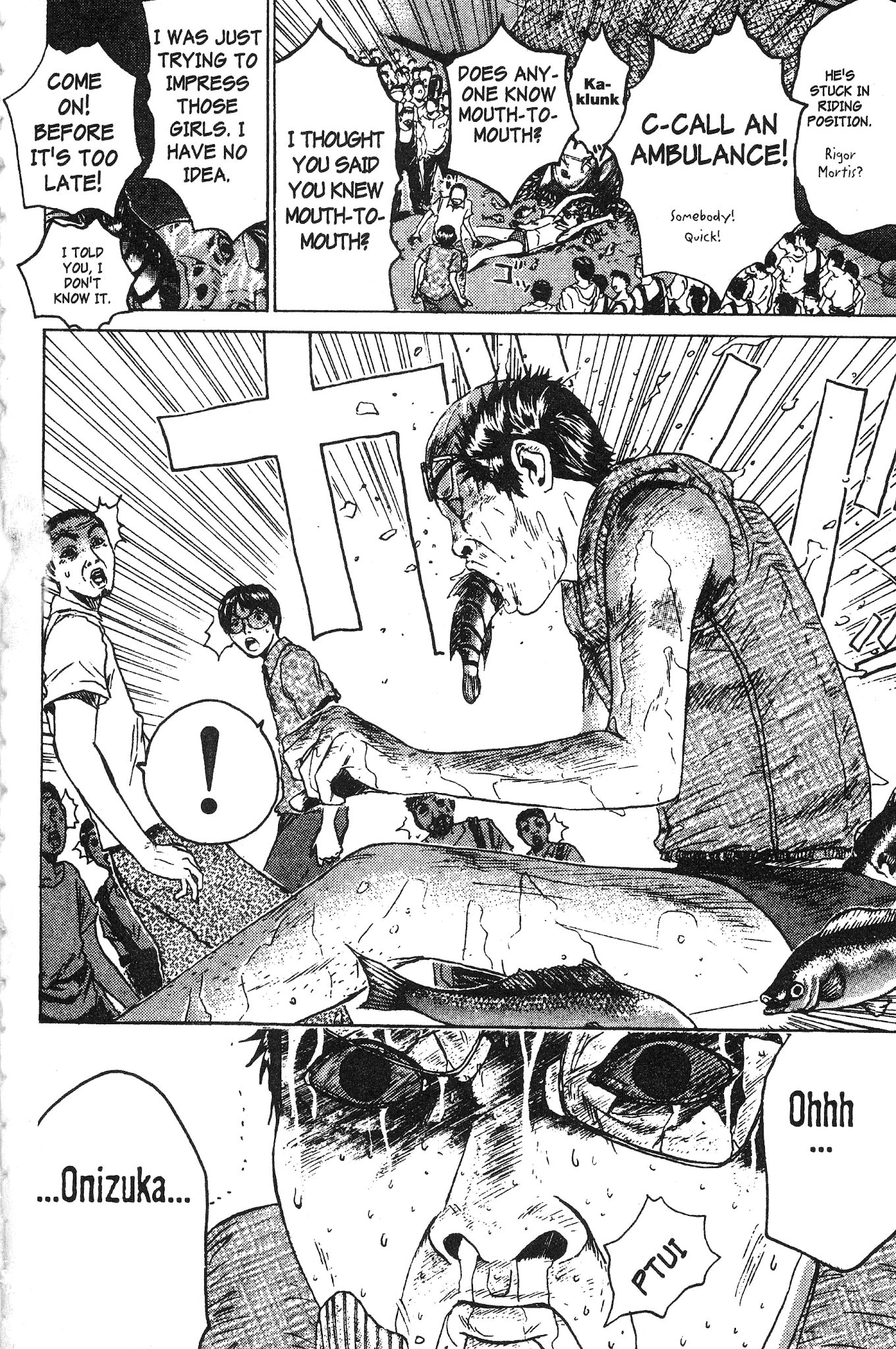 Great Teacher Onizuka Chapter 102 page 3 - Chapter 102: Just Can't Go Straight