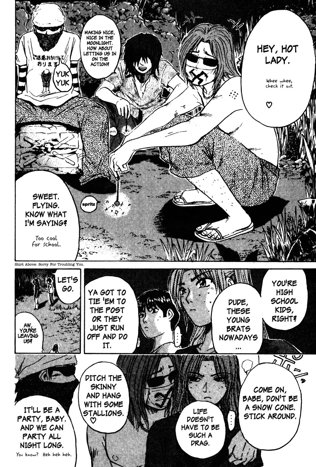 Great Teacher Onizuka Chapter 104 page 19 - Chapter 104: Moonlight Blues