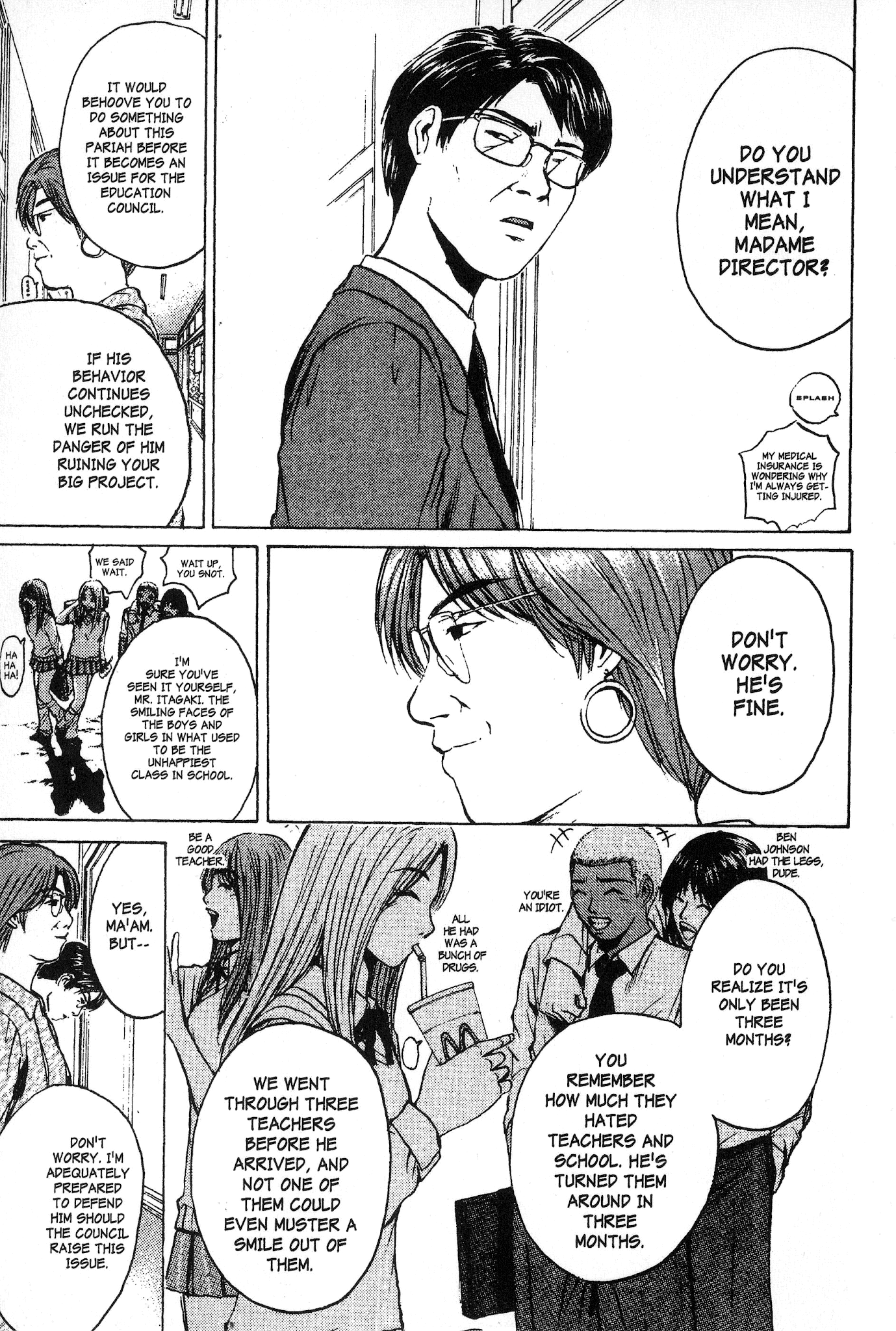 Great Teacher Onizuka Chapter 109 page 6 - Chapter 109: The Return of Teshigawara