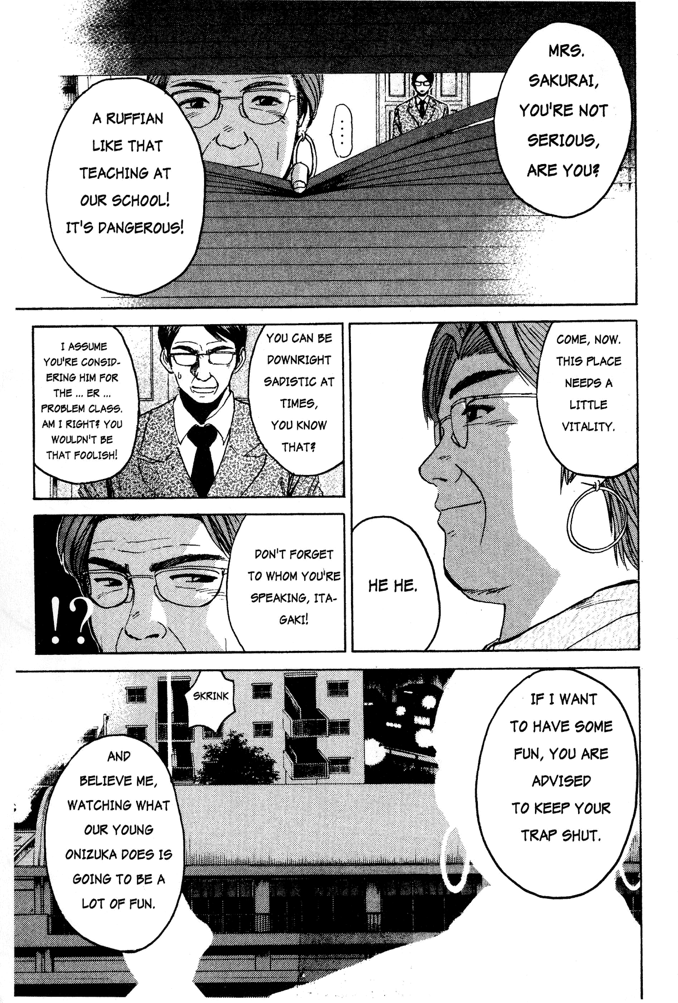 Great Teacher Onizuka Chapter 11 page 18 - Chapter 11: Application of the Reverse German Suplex