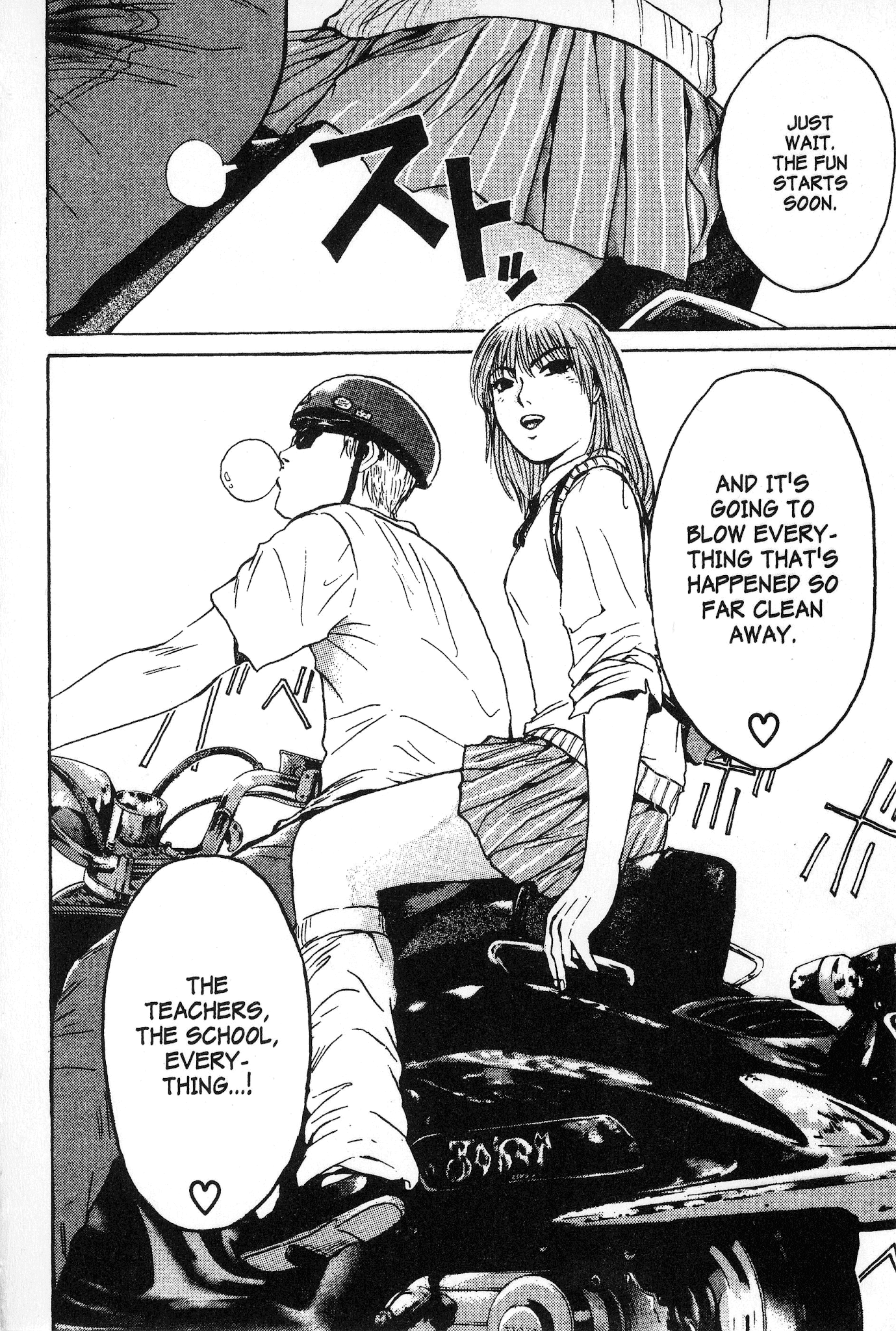 Great Teacher Onizuka Chapter 110 page 12 - Chapter 110: The Girl With Blue Hair