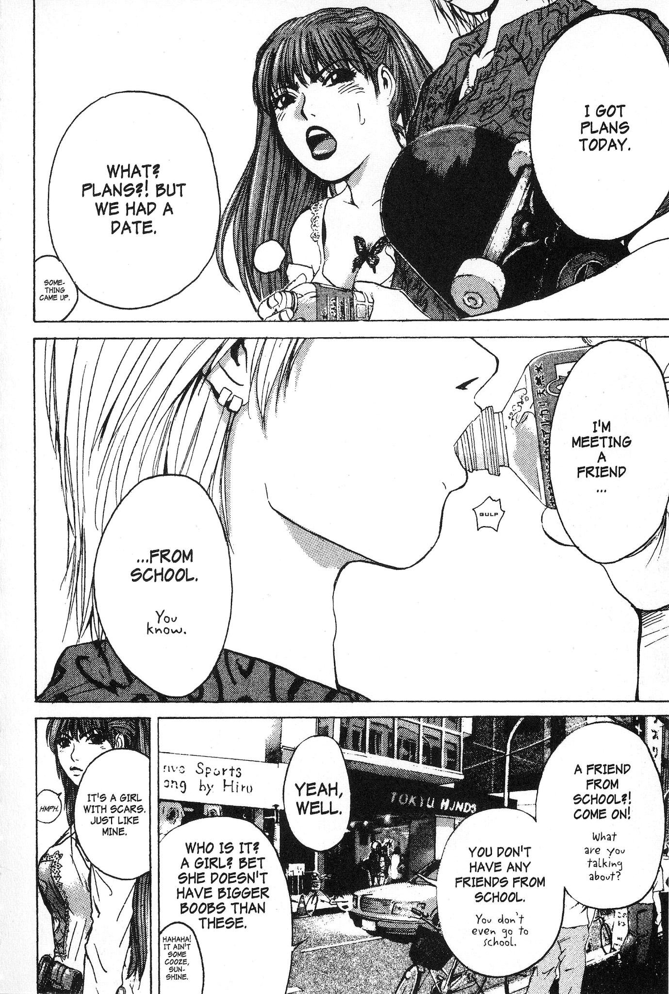 Great Teacher Onizuka Chapter 110 page 18 - Chapter 110: The Girl With Blue Hair