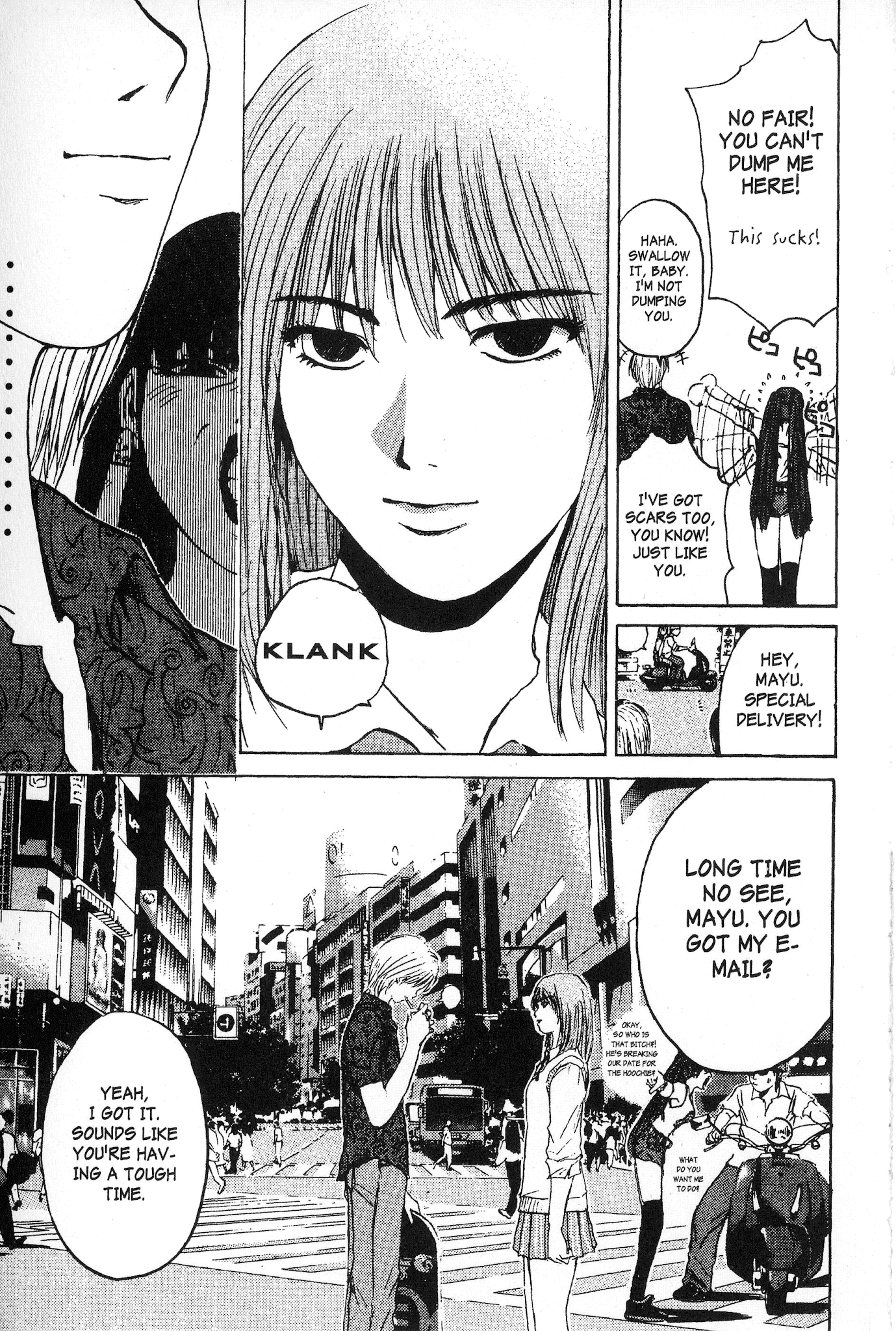 Great Teacher Onizuka Chapter 110 page 19 - Chapter 110: The Girl With Blue Hair