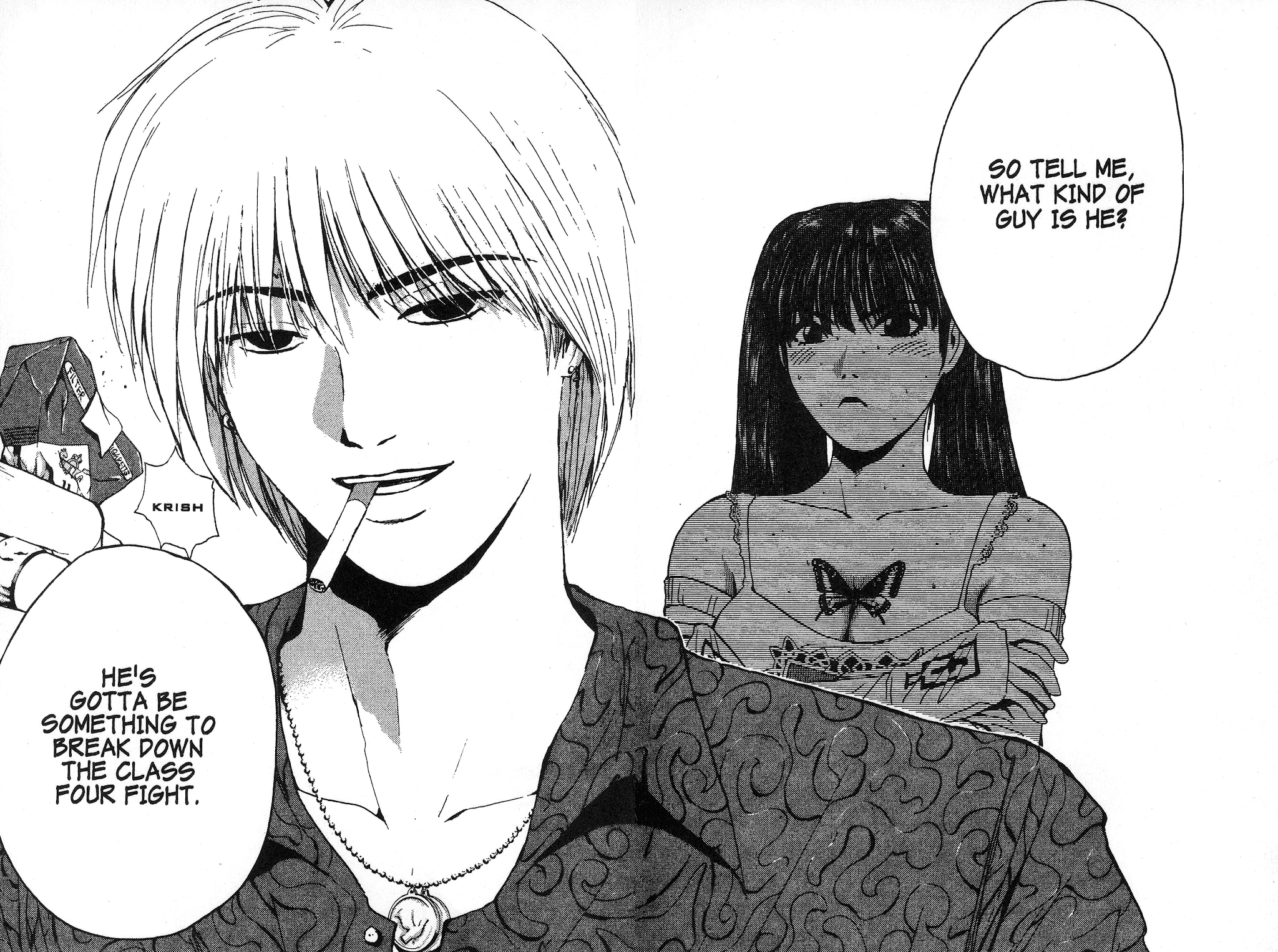 Great Teacher Onizuka Chapter 110 page 20 - Chapter 110: The Girl With Blue Hair
