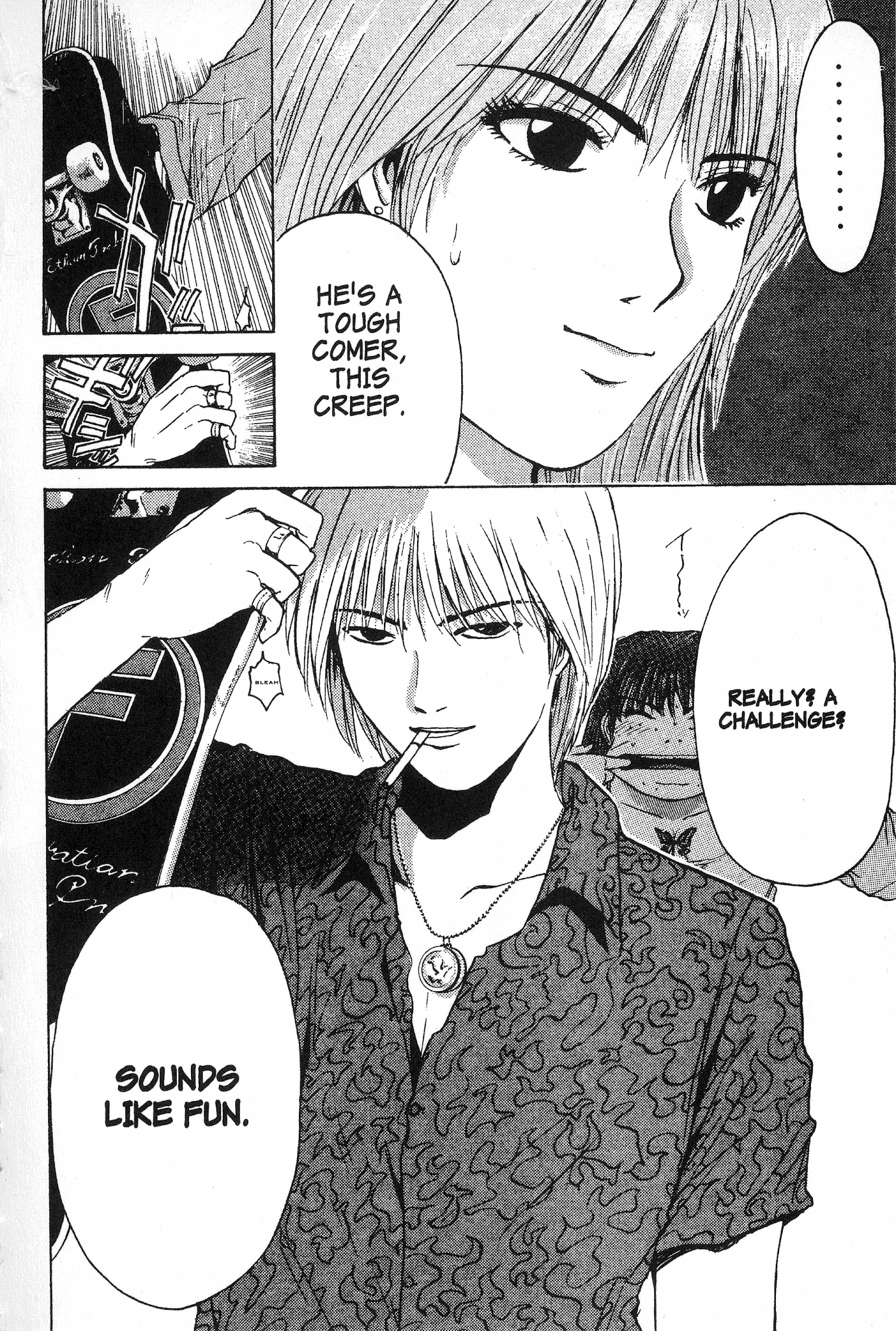 Great Teacher Onizuka Chapter 110 page 21 - Chapter 110: The Girl With Blue Hair