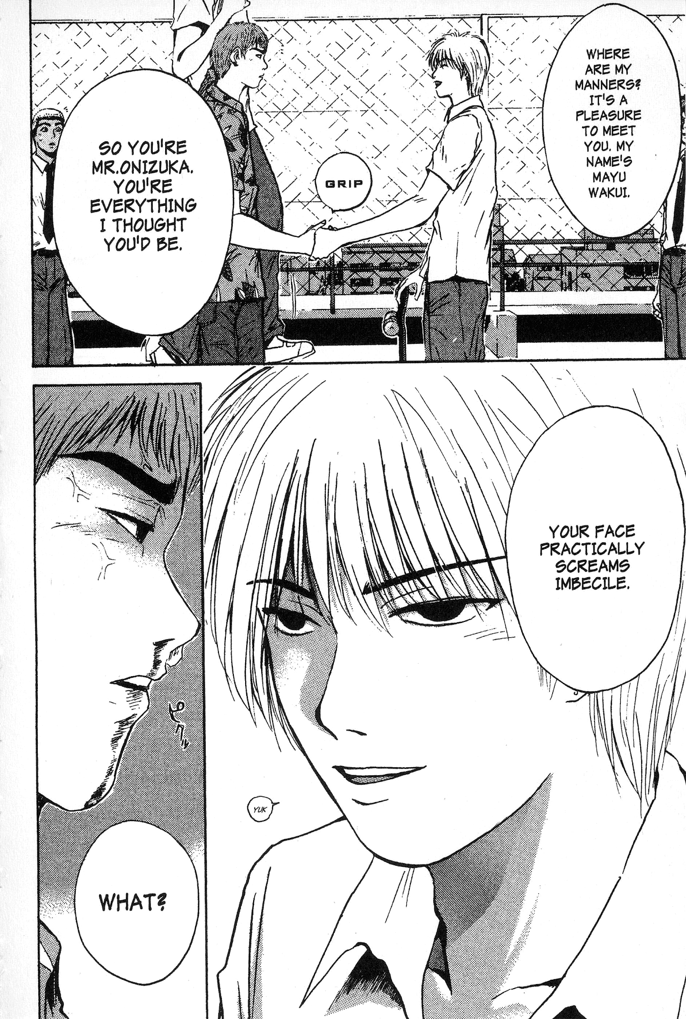 Great Teacher Onizuka Chapter 111 page 18 - Chapter 111: When Delinquents Come a Calling
