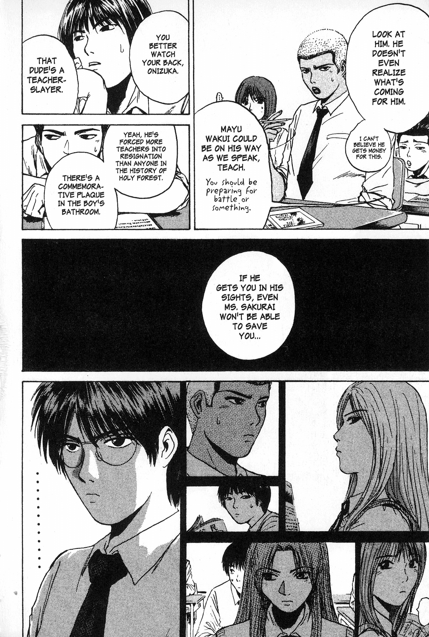 Great Teacher Onizuka Chapter 111 page 7 - Chapter 111: When Delinquents Come a Calling