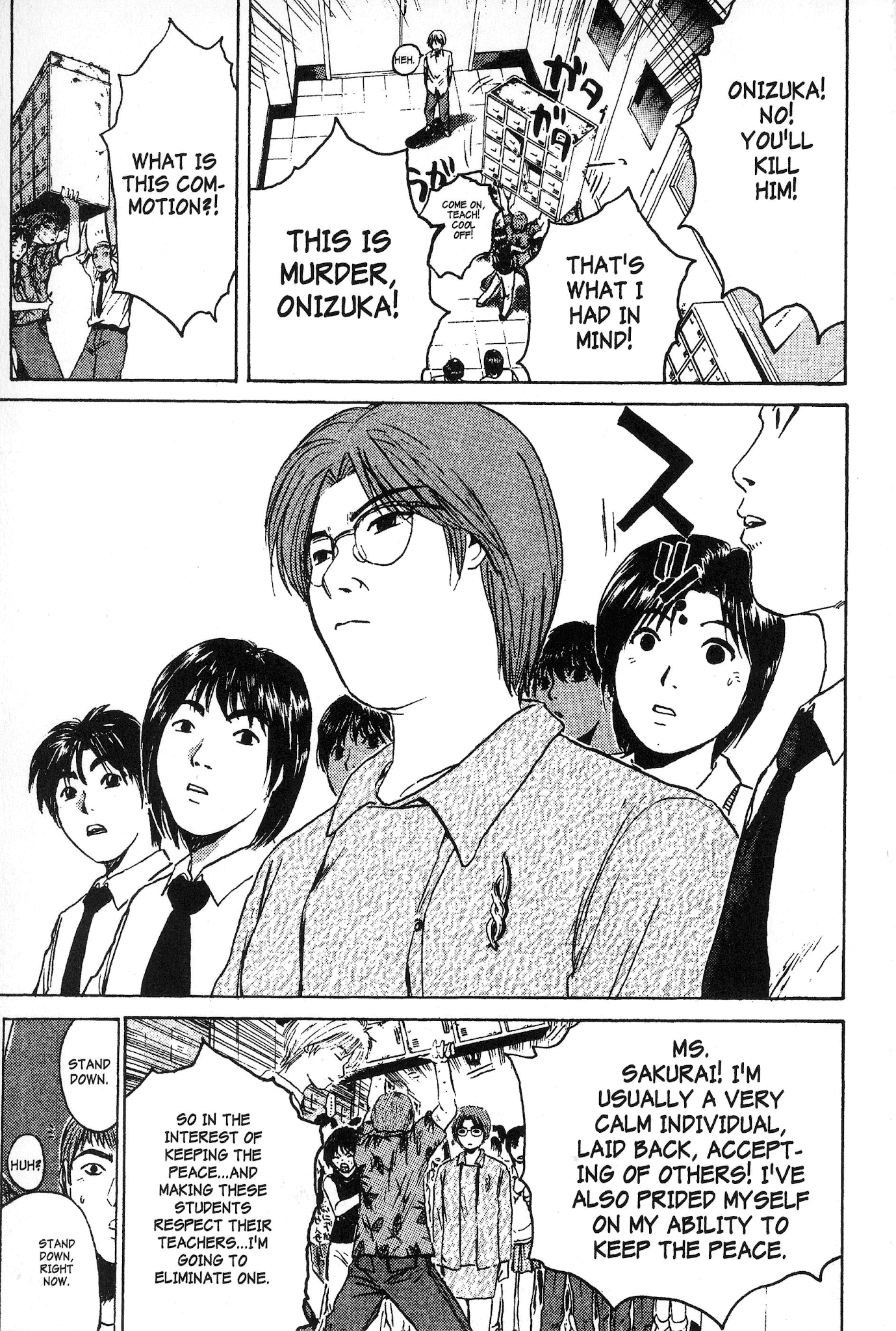Great Teacher Onizuka Chapter 112 page 18 - Chapter 112: Smash the Life Out of Him!