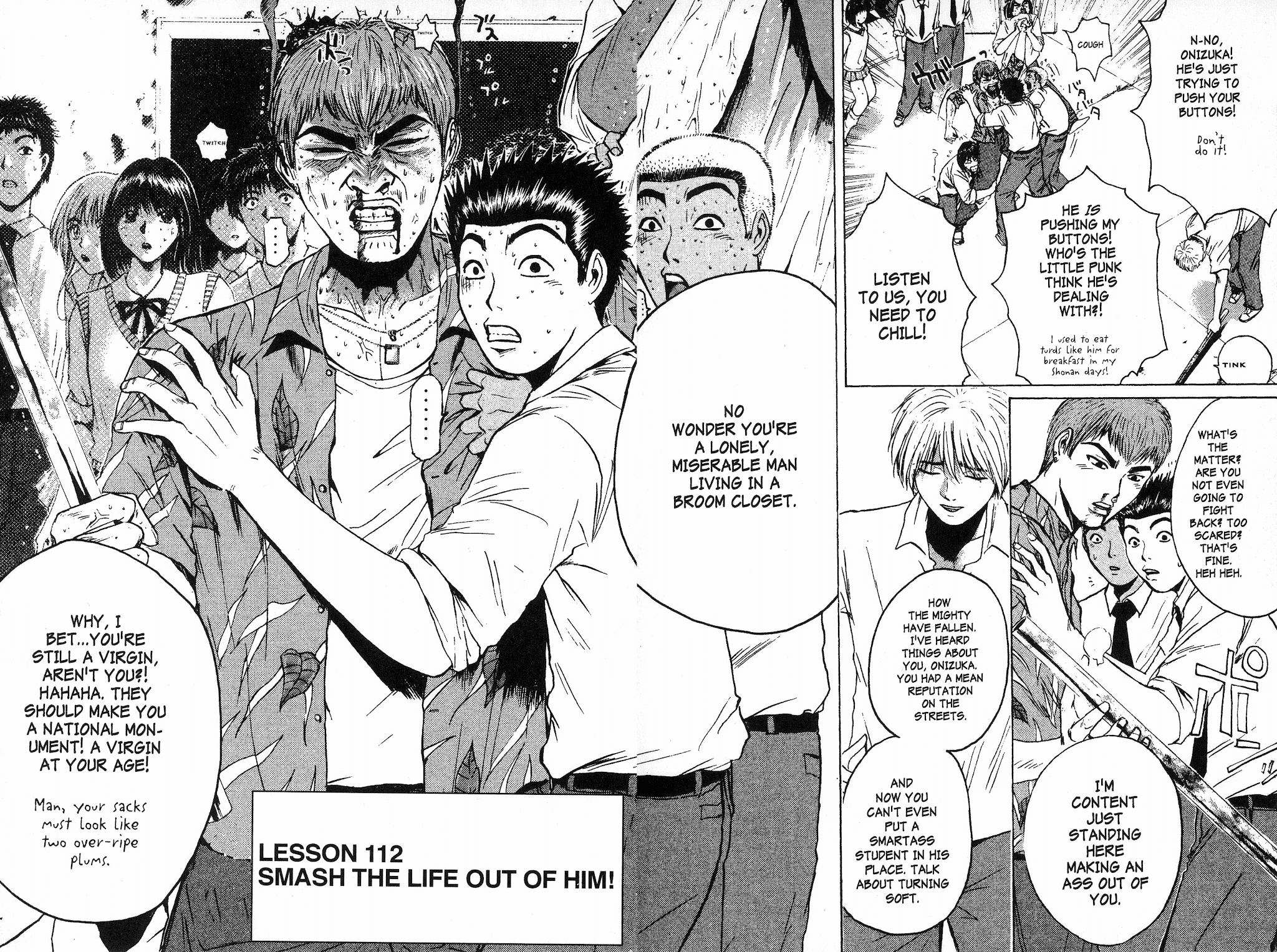 Great Teacher Onizuka Chapter 112 page 2 - Chapter 112: Smash the Life Out of Him!