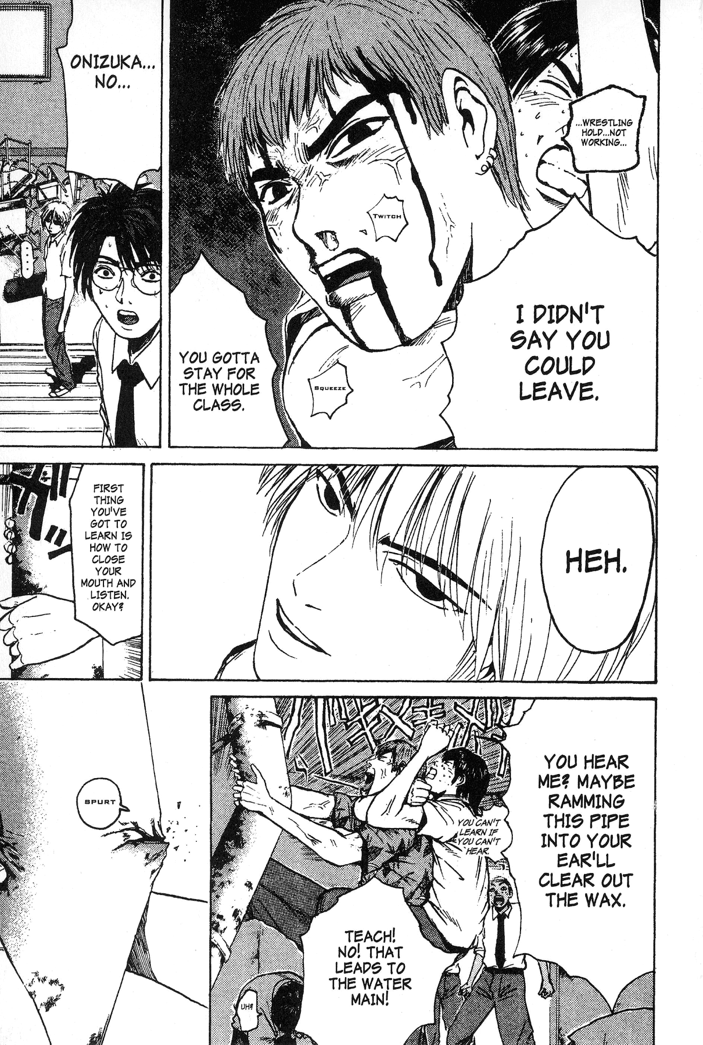 Great Teacher Onizuka Chapter 112 page 8 - Chapter 112: Smash the Life Out of Him!