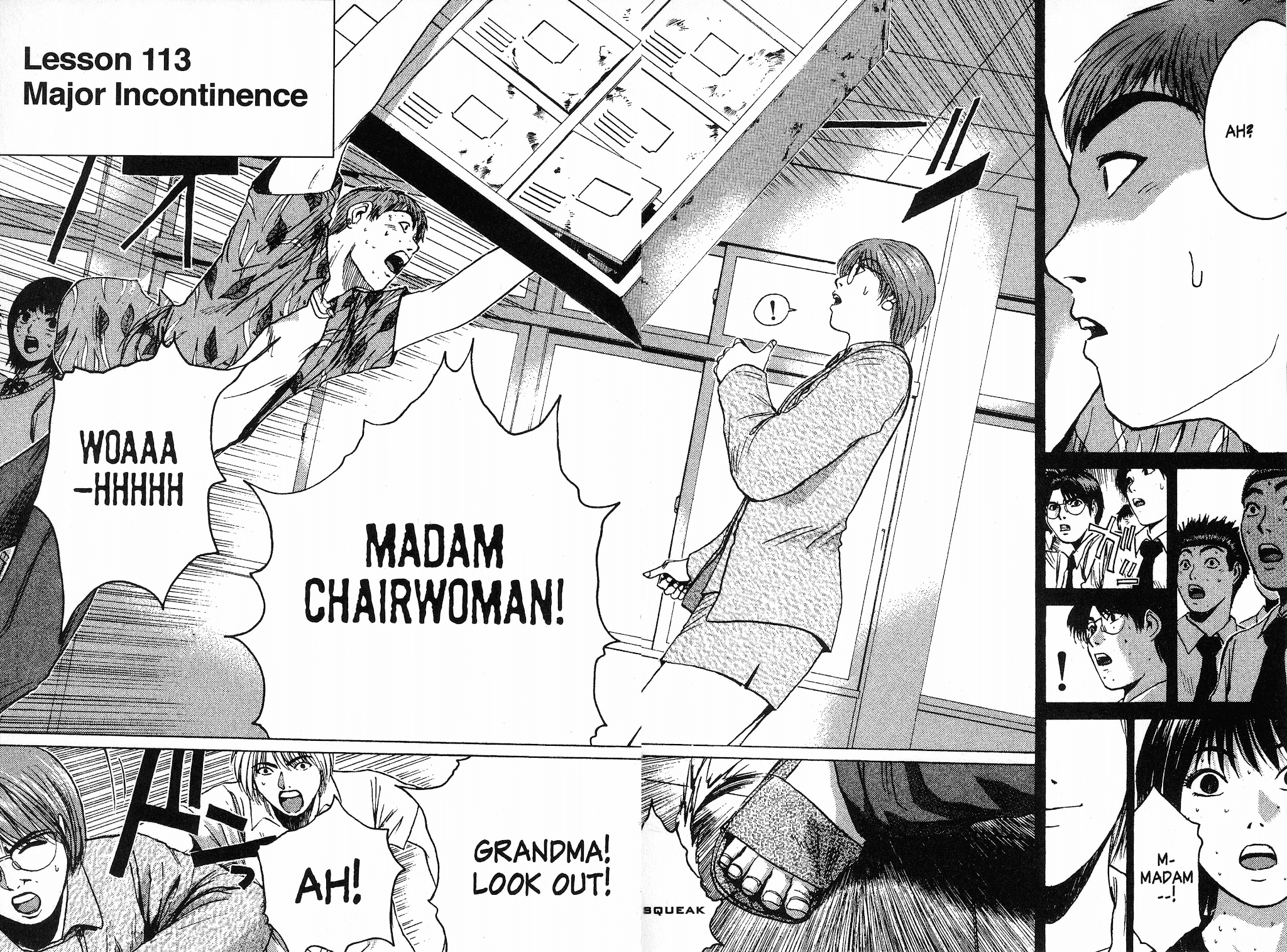 Great Teacher Onizuka Chapter 113 page 1 - Chapter 113: Major Incontinence