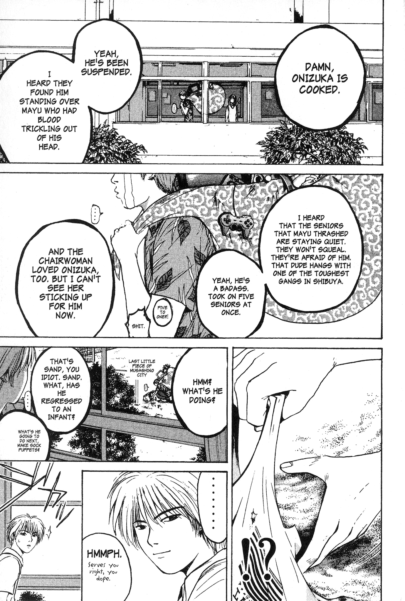 Great Teacher Onizuka Chapter 113 page 7 - Chapter 113: Major Incontinence