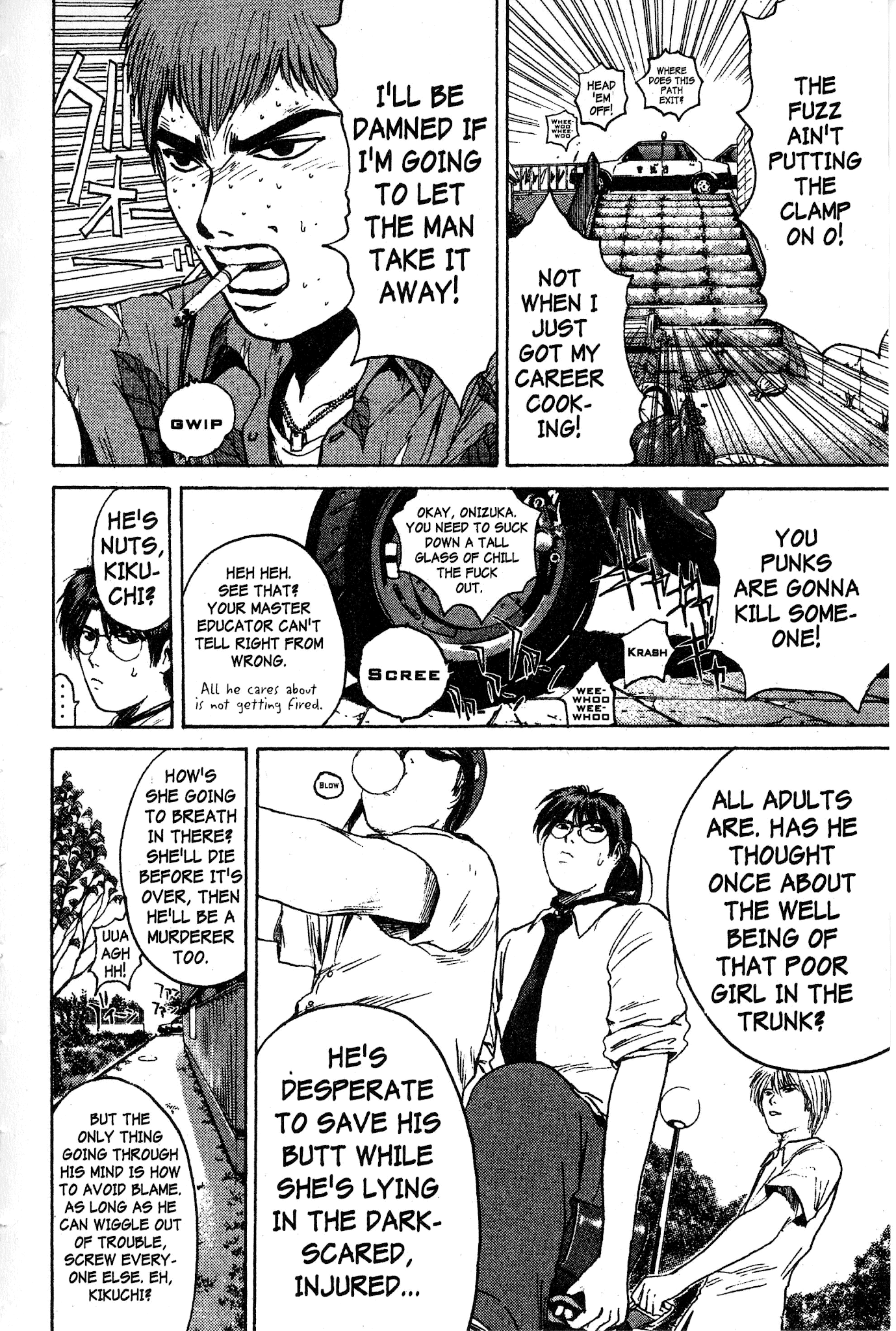 Great Teacher Onizuka Chapter 115 page 19 - Chapter 115: Smooth Johnny