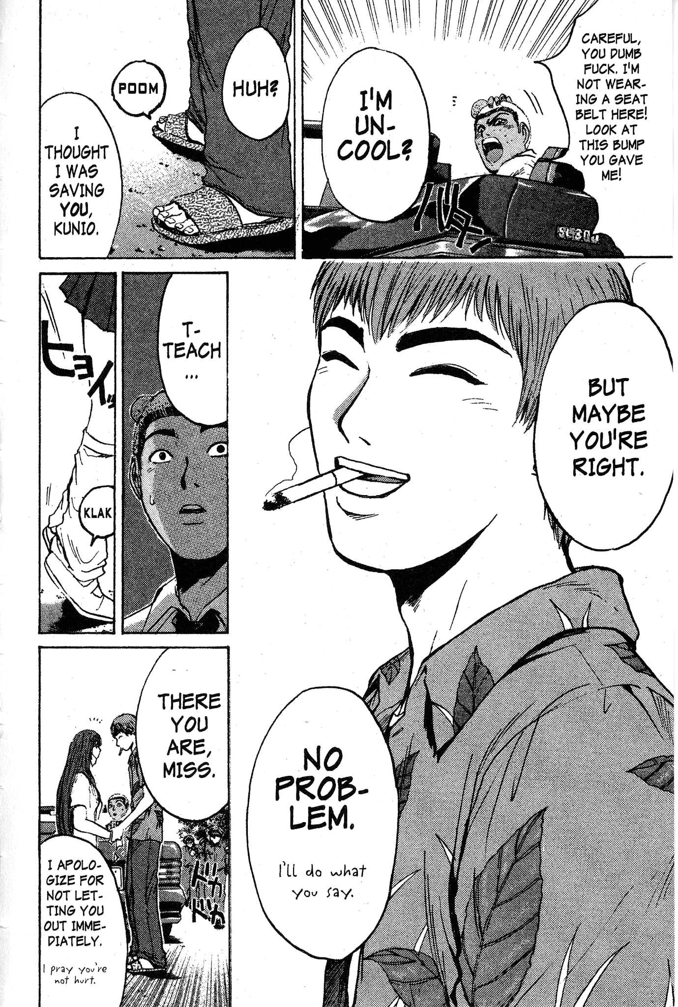 Great Teacher Onizuka Chapter 115 page 23 - Chapter 115: Smooth Johnny