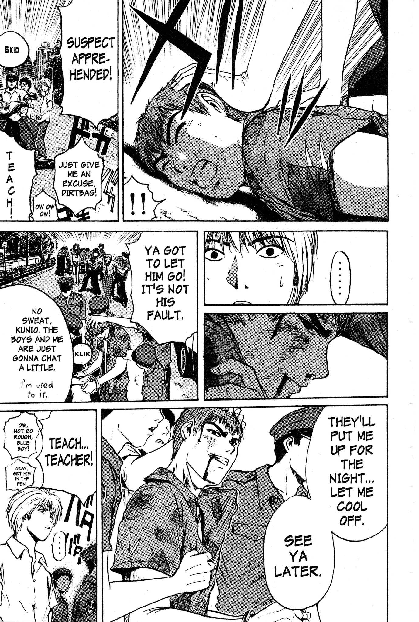 Great Teacher Onizuka Chapter 115 page 24 - Chapter 115: Smooth Johnny