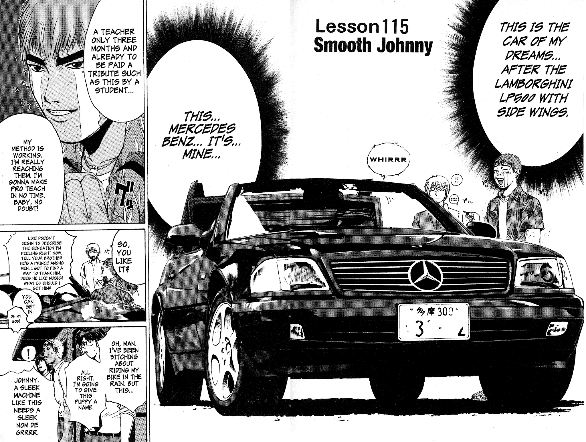 Great Teacher Onizuka Chapter 115 page 6 - Chapter 115: Smooth Johnny