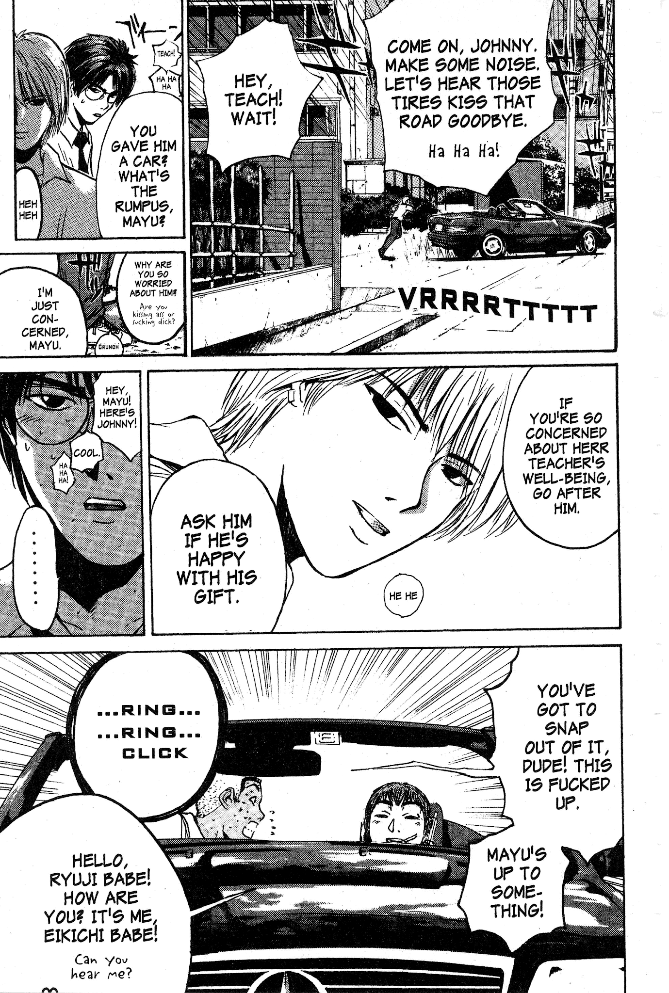 Great Teacher Onizuka Chapter 115 page 8 - Chapter 115: Smooth Johnny