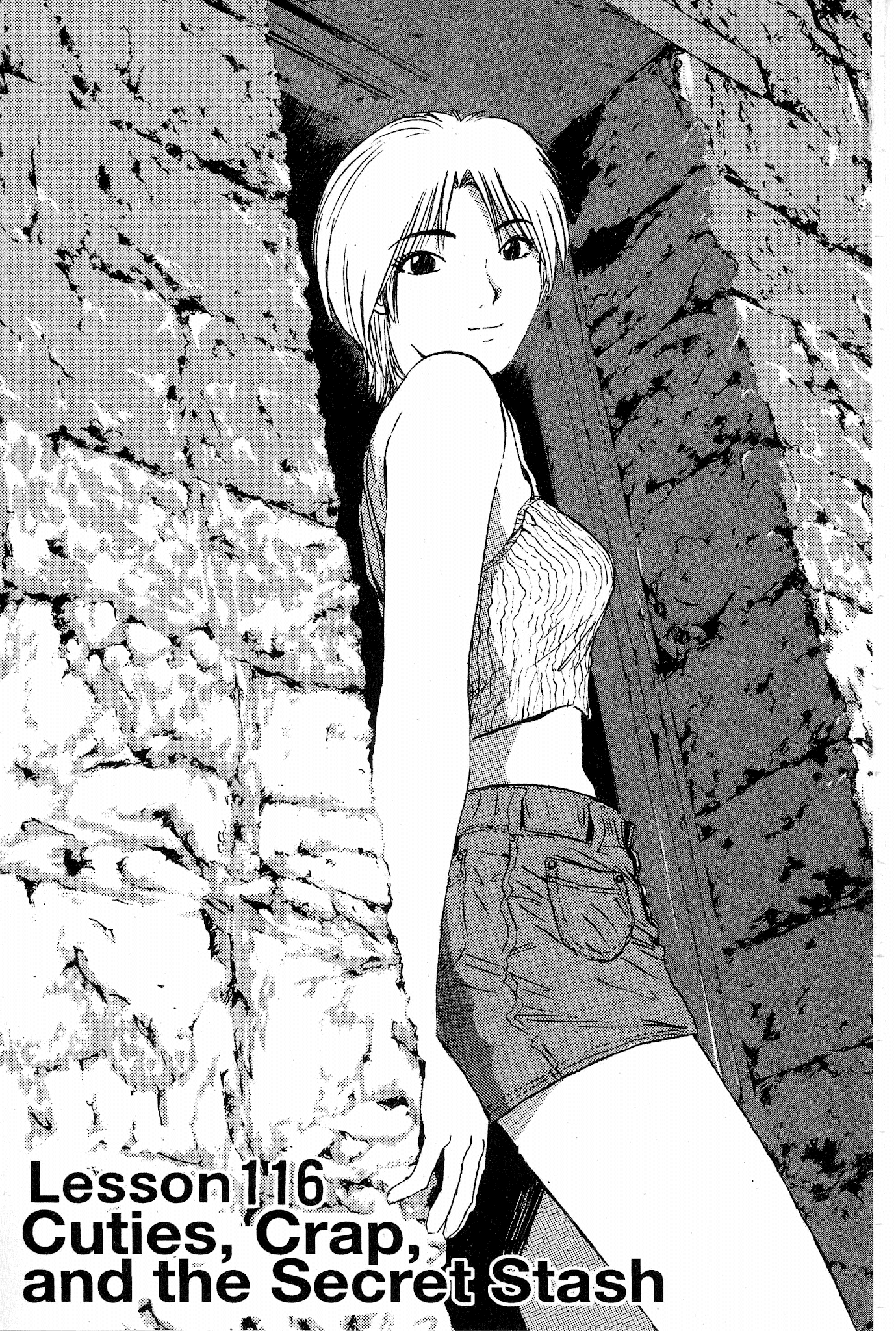 Great Teacher Onizuka Chapter 116 page 1 - Chapter 116: Cuties, Crap, and the Secret Stash