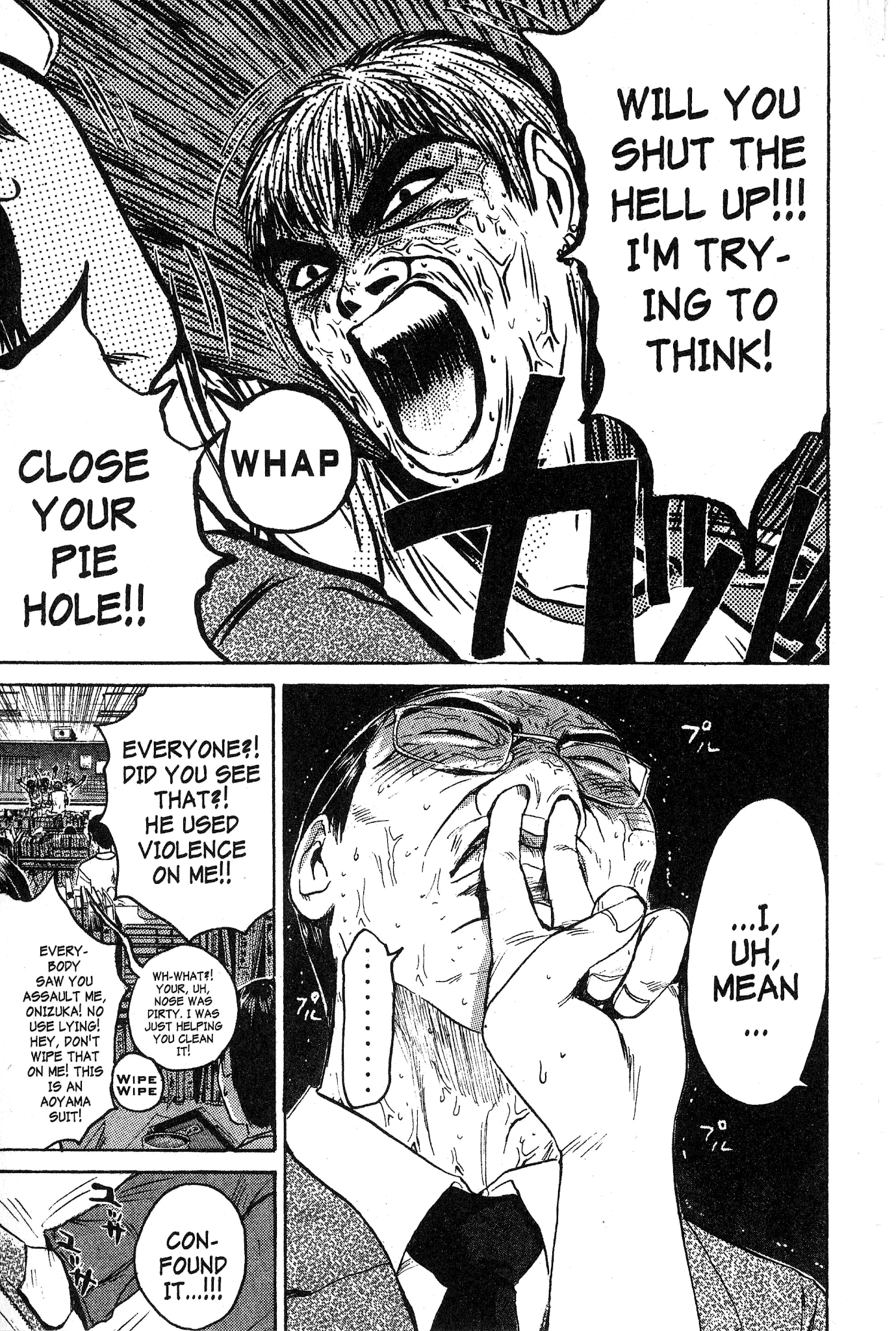 Great Teacher Onizuka Chapter 116 page 13 - Chapter 116: Cuties, Crap, and the Secret Stash