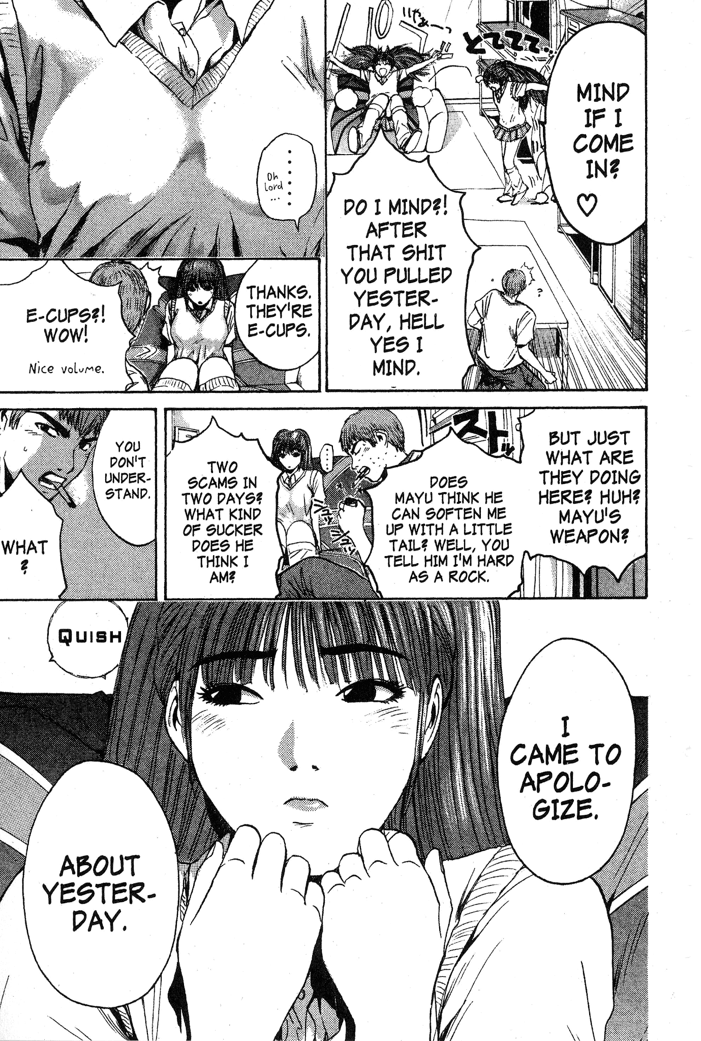 Great Teacher Onizuka Chapter 116 page 17 - Chapter 116: Cuties, Crap, and the Secret Stash