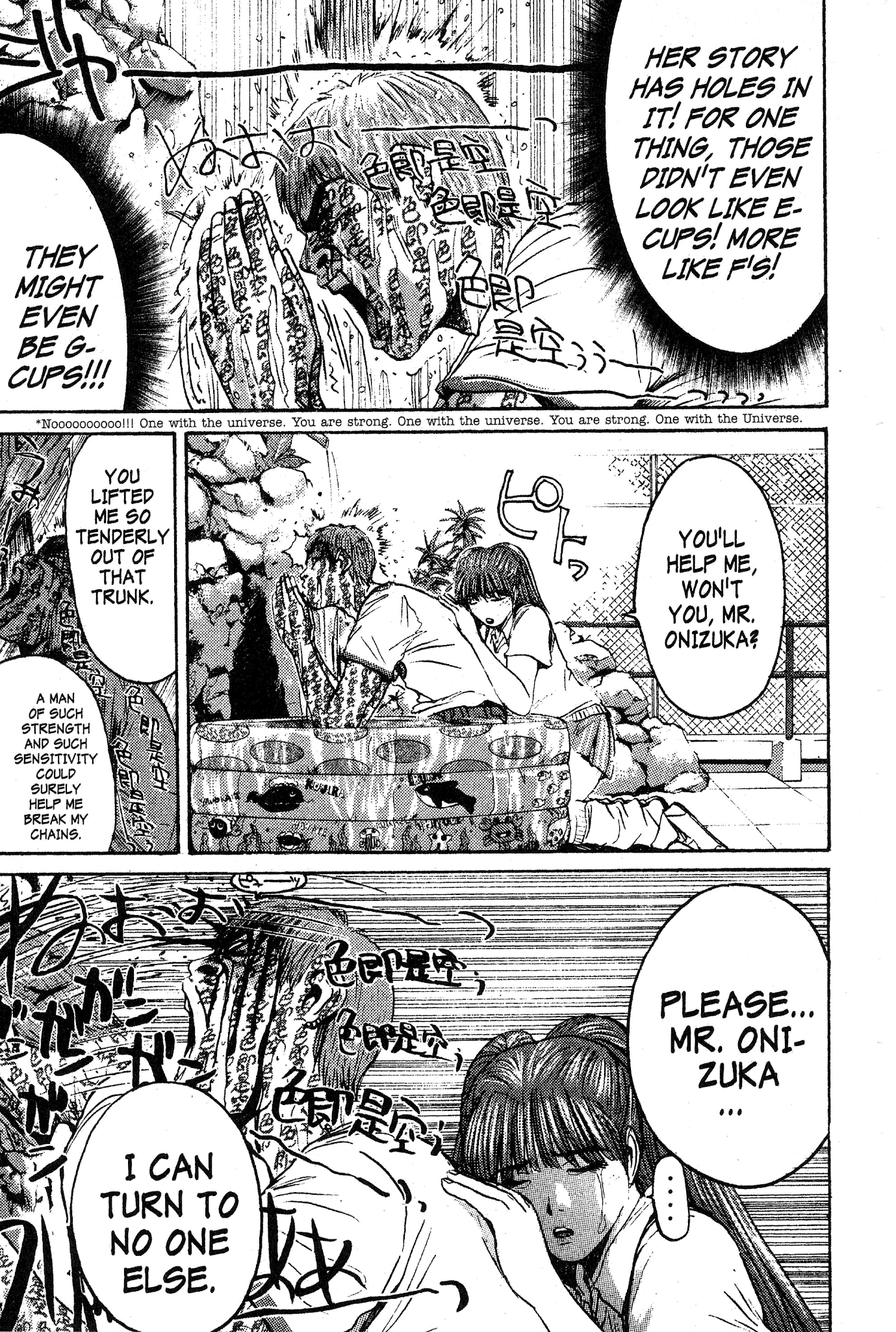Great Teacher Onizuka Chapter 117 page 8 - Chapter 117: The Girl with the Butterfly Tattoo