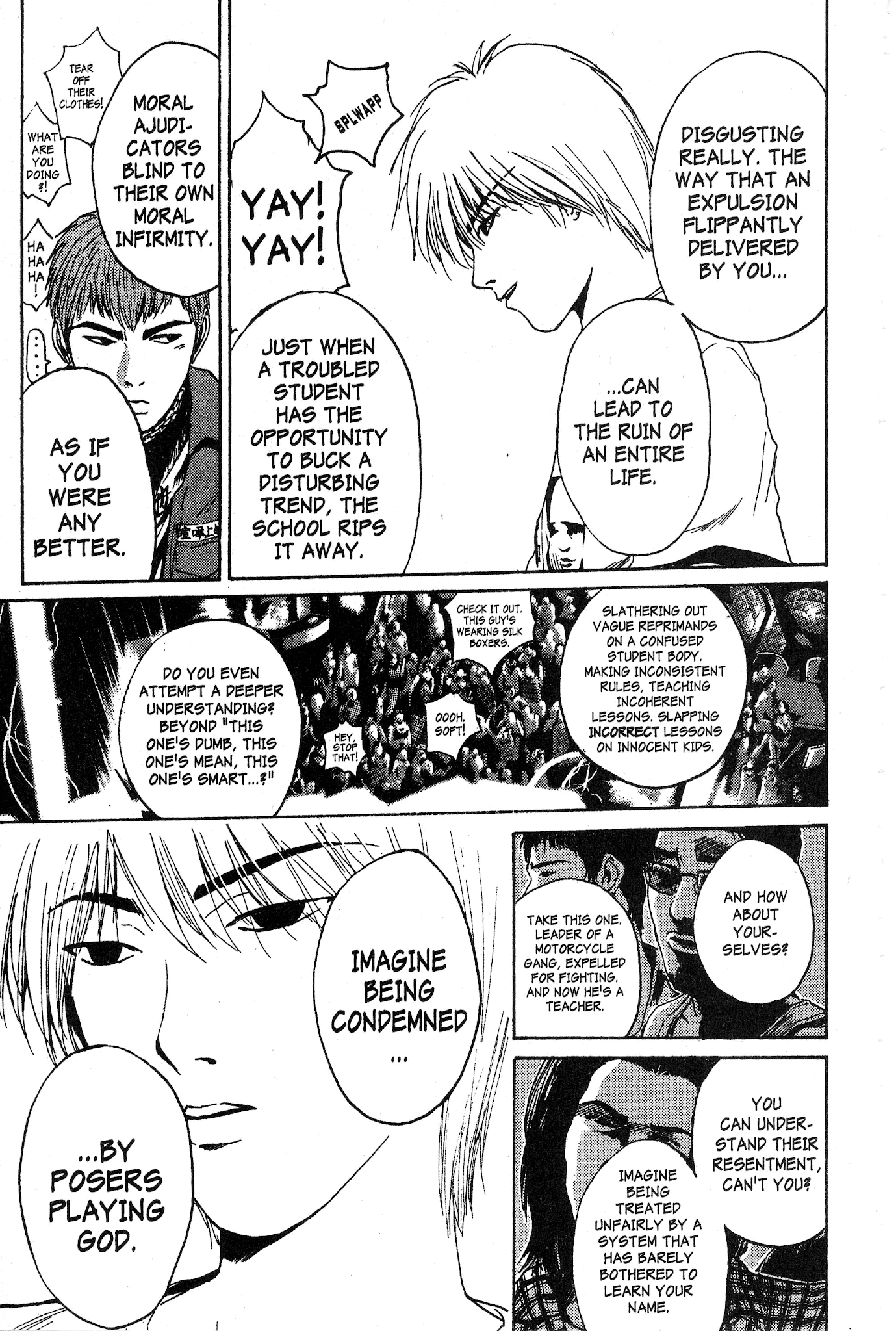 Great Teacher Onizuka Chapter 118 page 15 - Chapter 118: One Hardcore Party