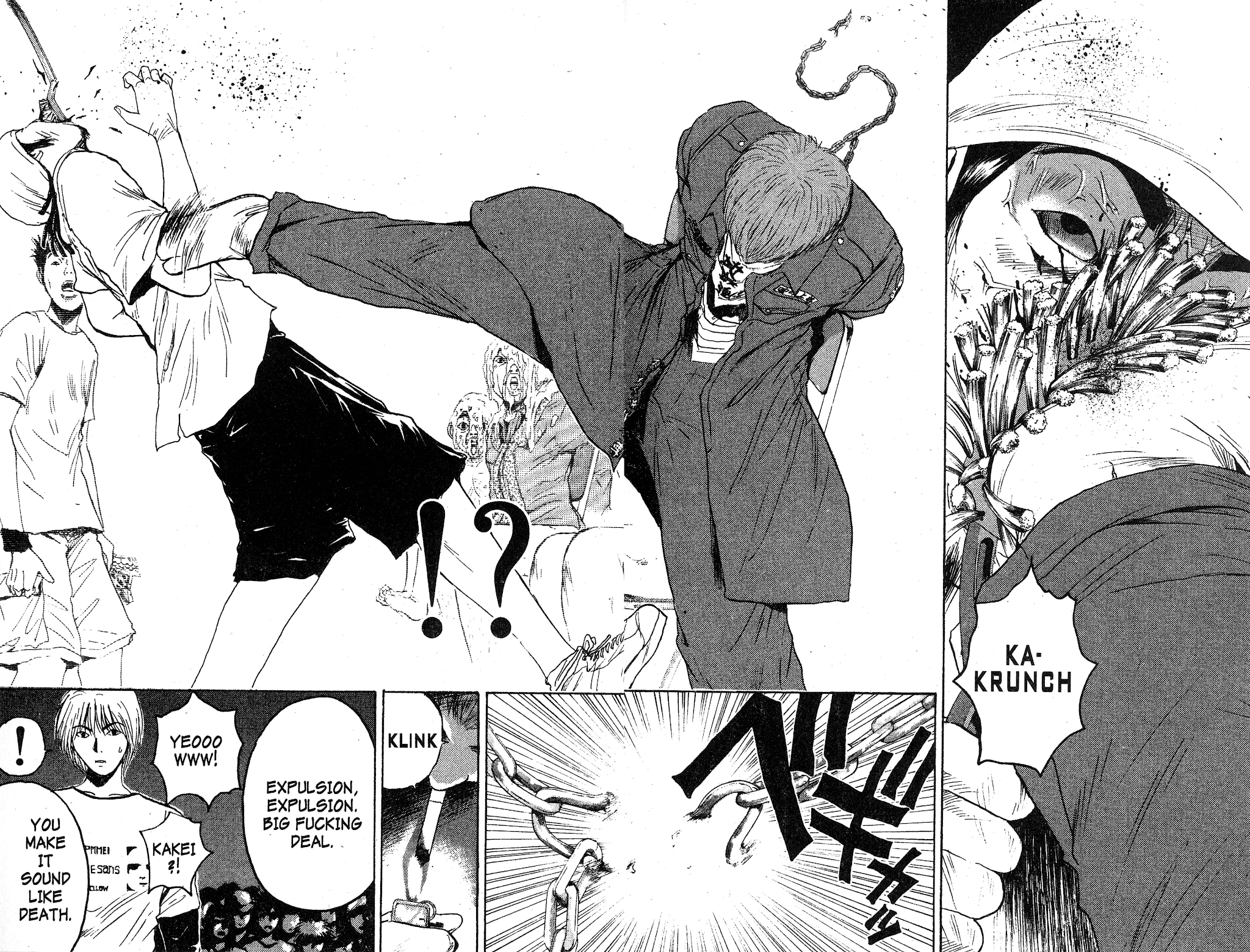 Great Teacher Onizuka Chapter 118 page 18 - Chapter 118: One Hardcore Party