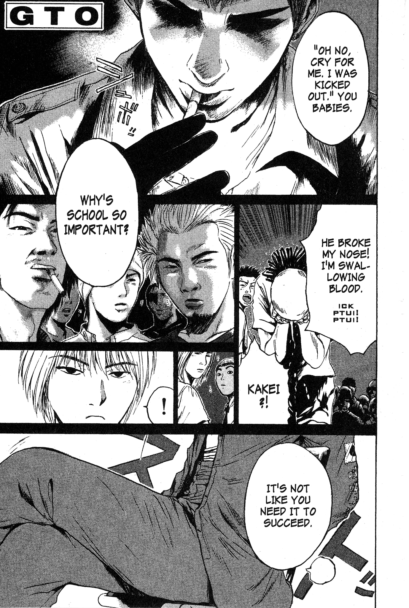Great Teacher Onizuka Chapter 119 page 1 - Chapter 119: Standing in the Dark