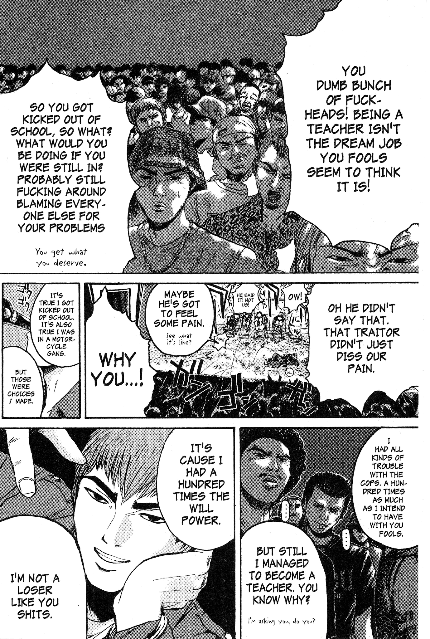 Great Teacher Onizuka Chapter 119 page 7 - Chapter 119: Standing in the Dark