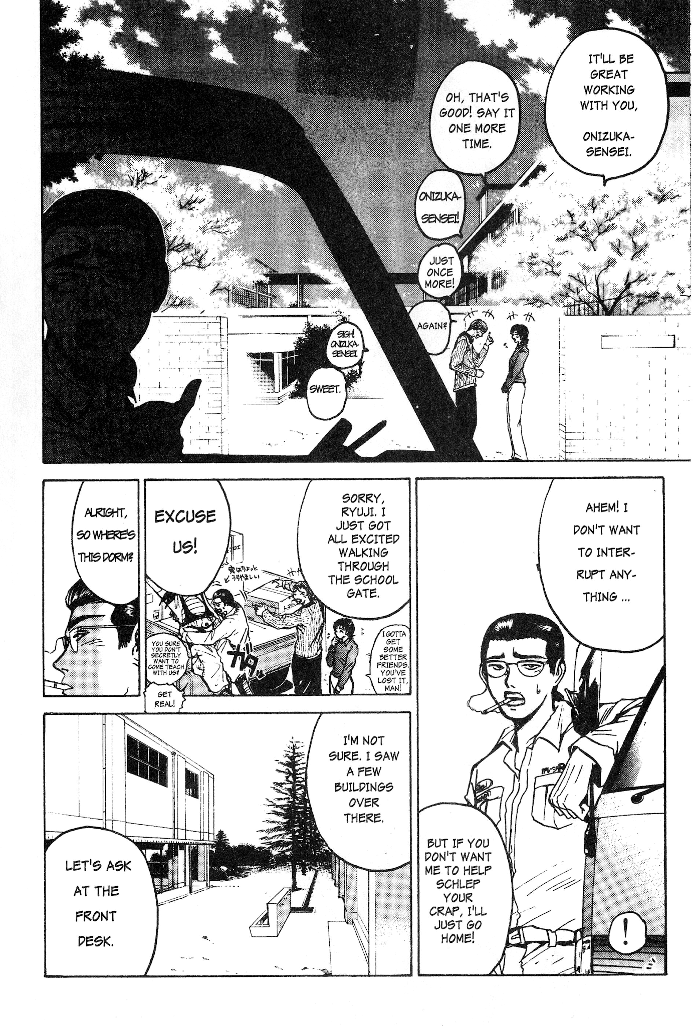 Great Teacher Onizuka Chapter 12 page 10 - Chapter 12: Onizuka-sensei Is Born!