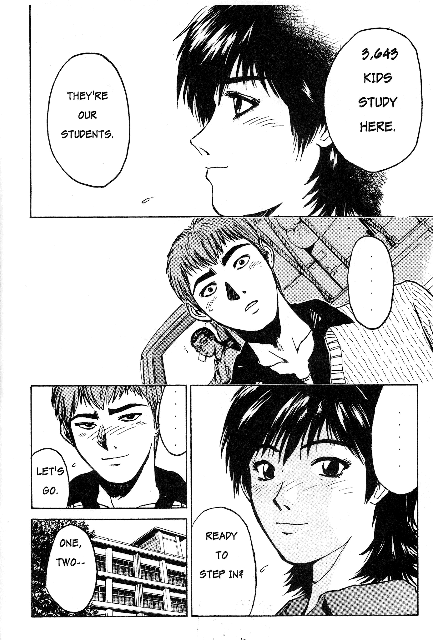 Great Teacher Onizuka Chapter 12 page 7 - Chapter 12: Onizuka-sensei Is Born!