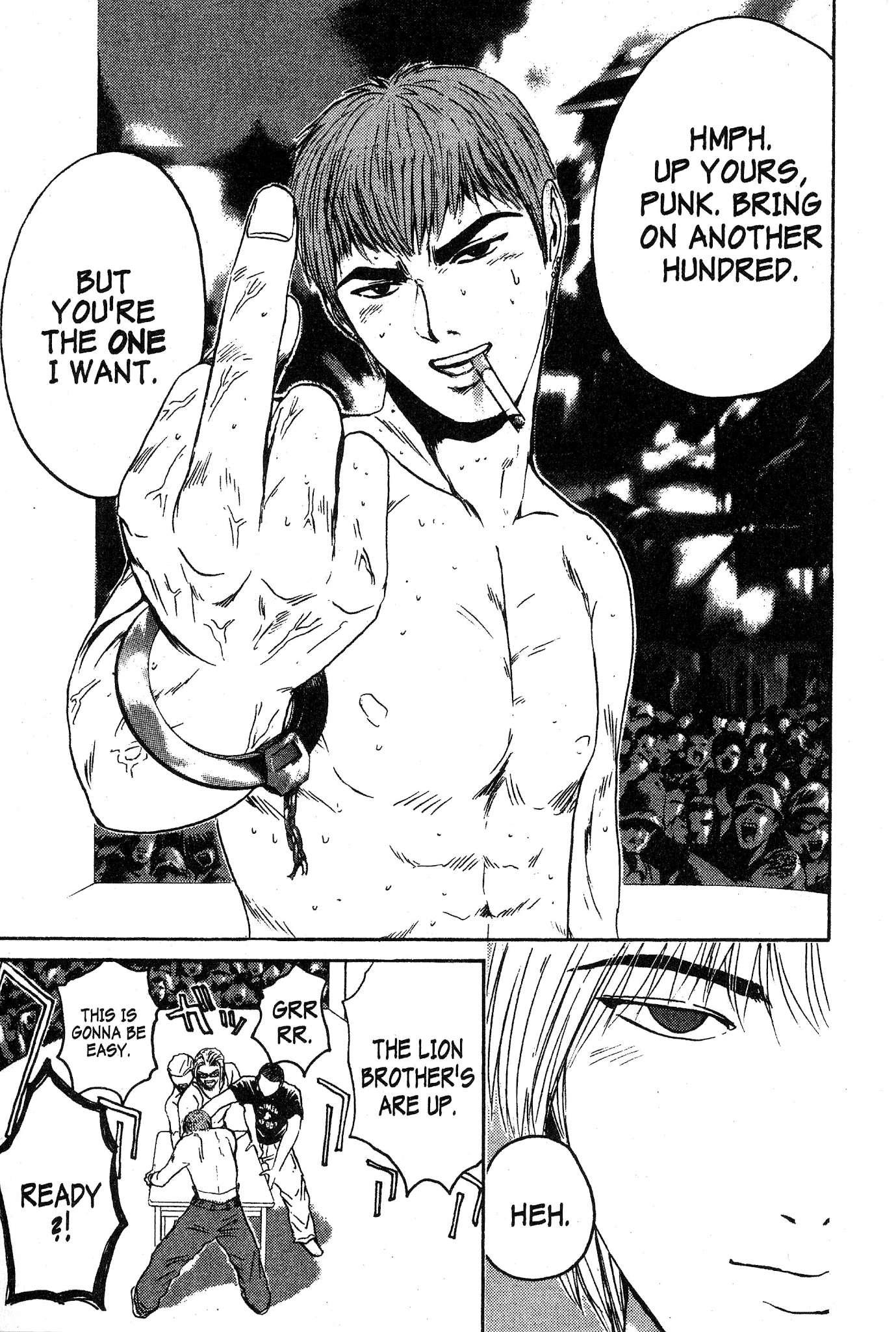 Great Teacher Onizuka Chapter 120 page 17 - Chapter 120: The Hundred to One Shot