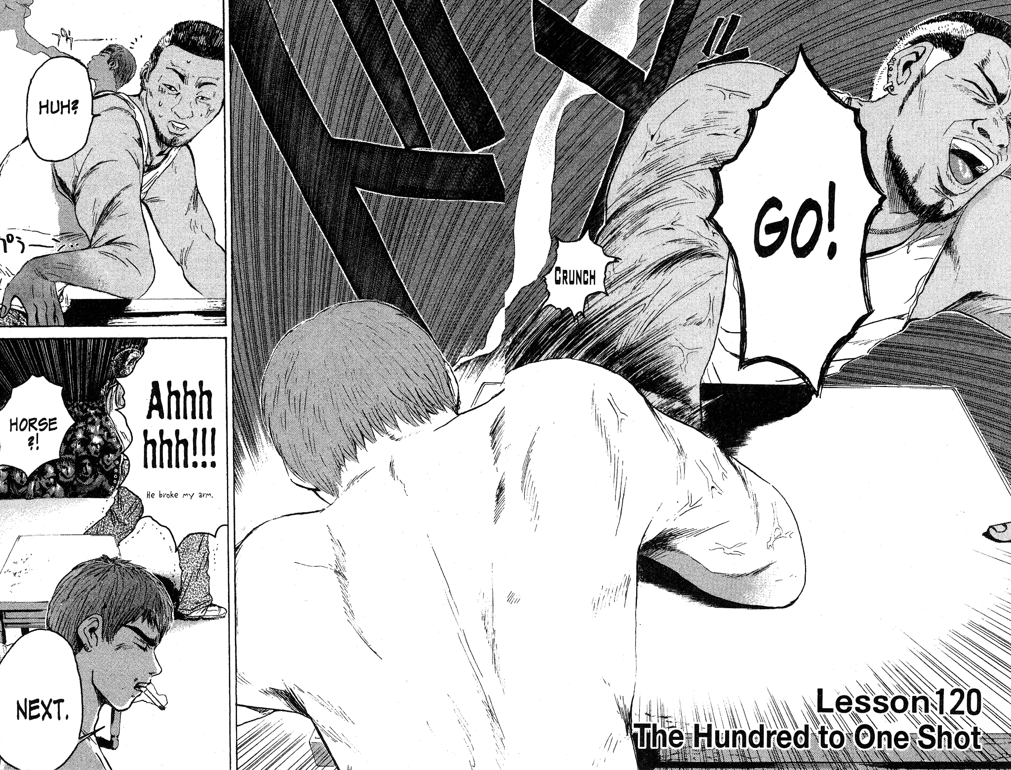 Great Teacher Onizuka Chapter 120 page 2 - Chapter 120: The Hundred to One Shot