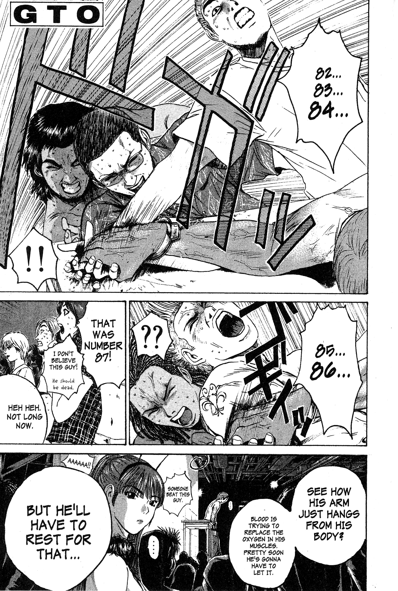 Great Teacher Onizuka Chapter 121 page 1 - Chapter 121: Thirteen Steps to the Hanging Block