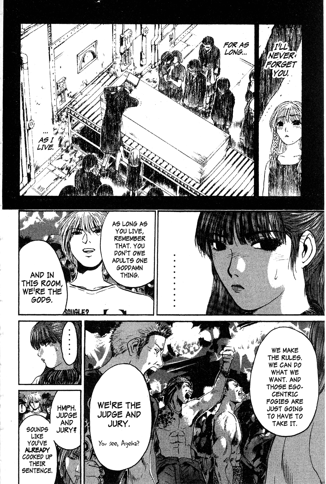 Great Teacher Onizuka Chapter 121 page 12 - Chapter 121: Thirteen Steps to the Hanging Block