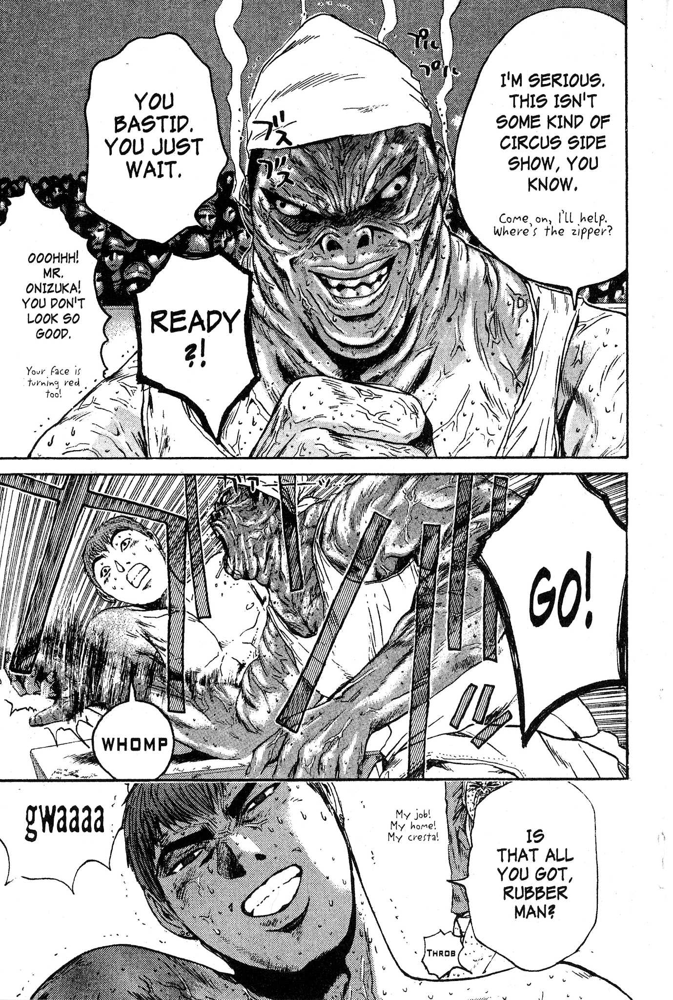 Great Teacher Onizuka Chapter 121 page 4 - Chapter 121: Thirteen Steps to the Hanging Block