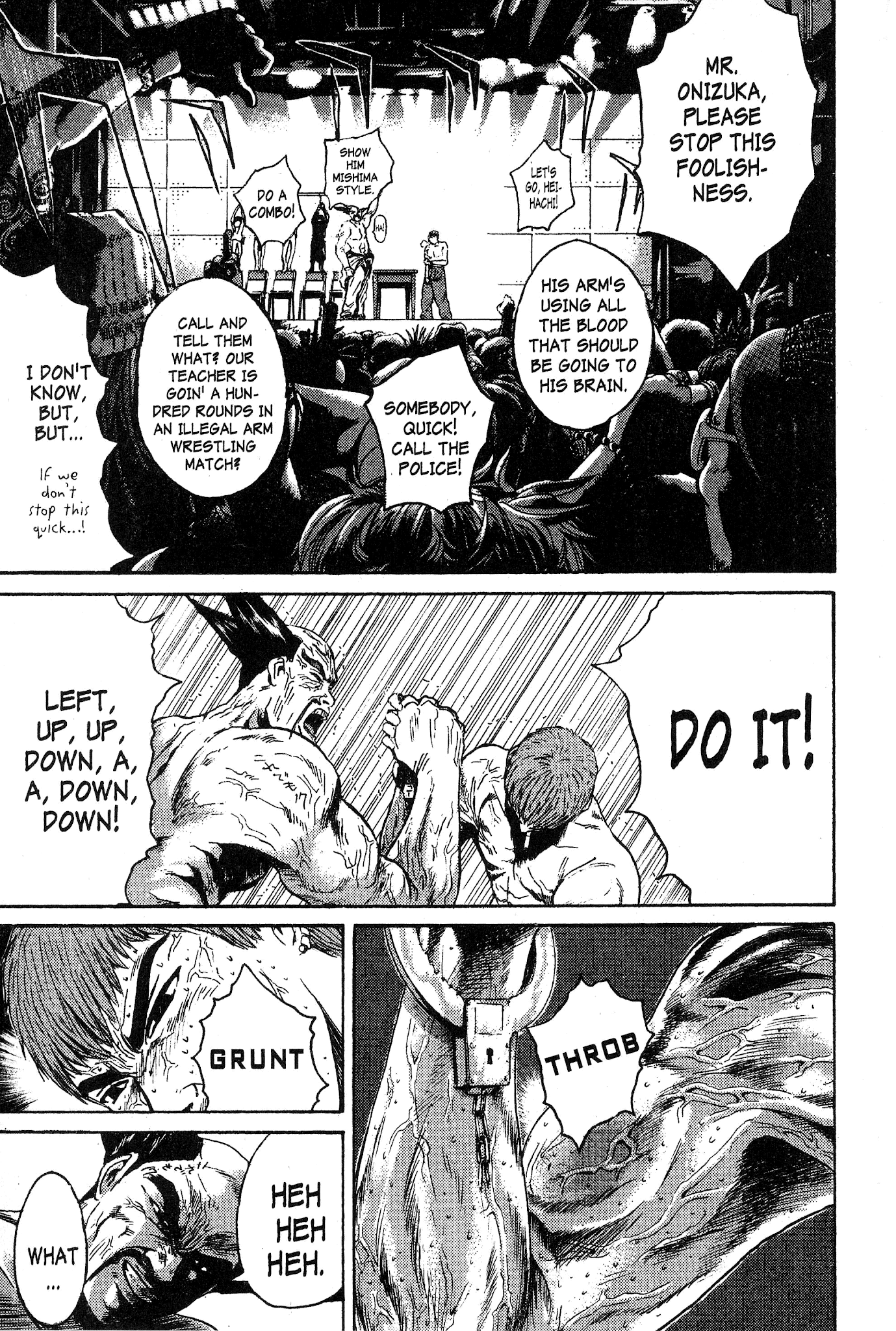 Great Teacher Onizuka Chapter 121 page 9 - Chapter 121: Thirteen Steps to the Hanging Block