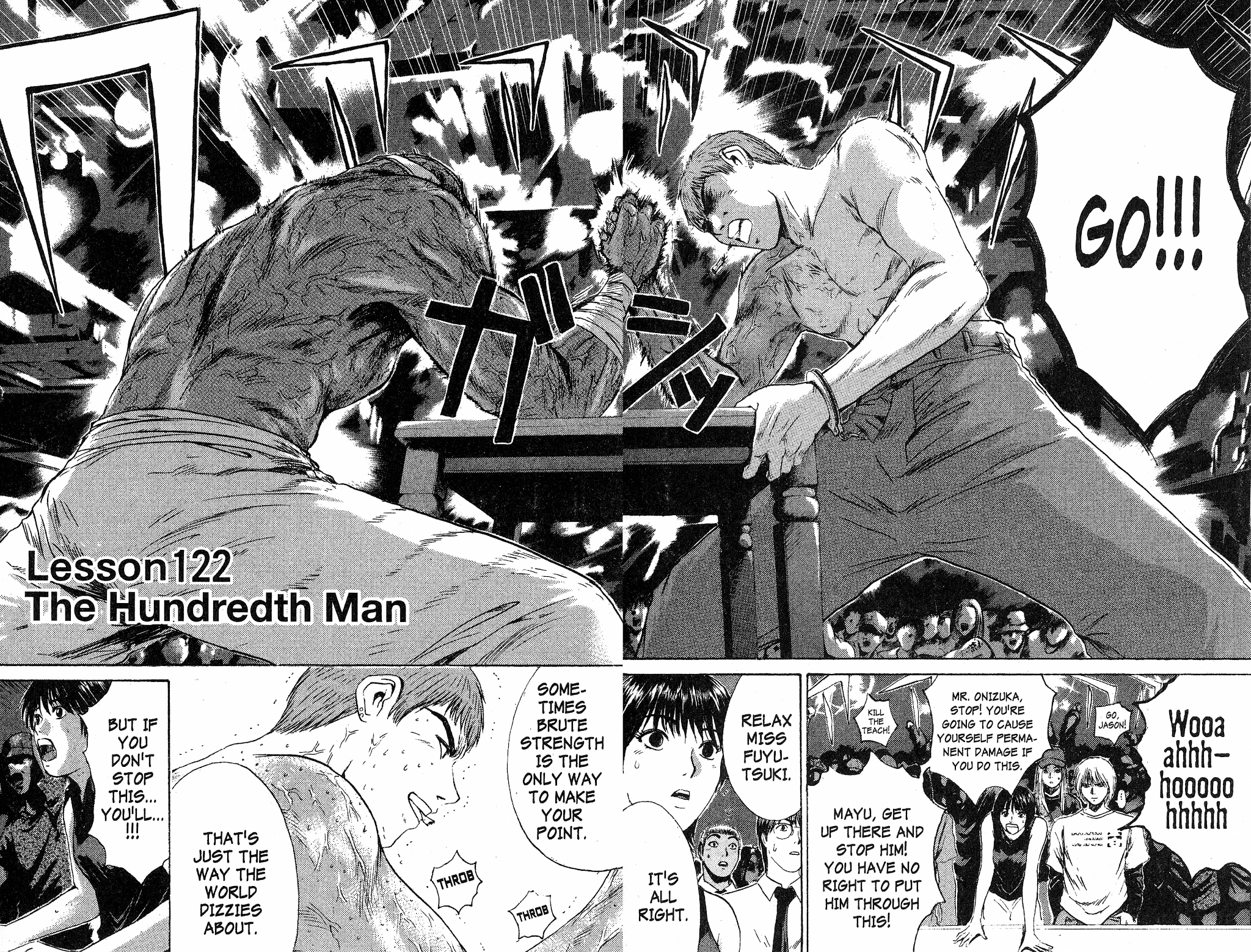 Great Teacher Onizuka Chapter 122 page 4 - Chapter 122: The Hundredth Man