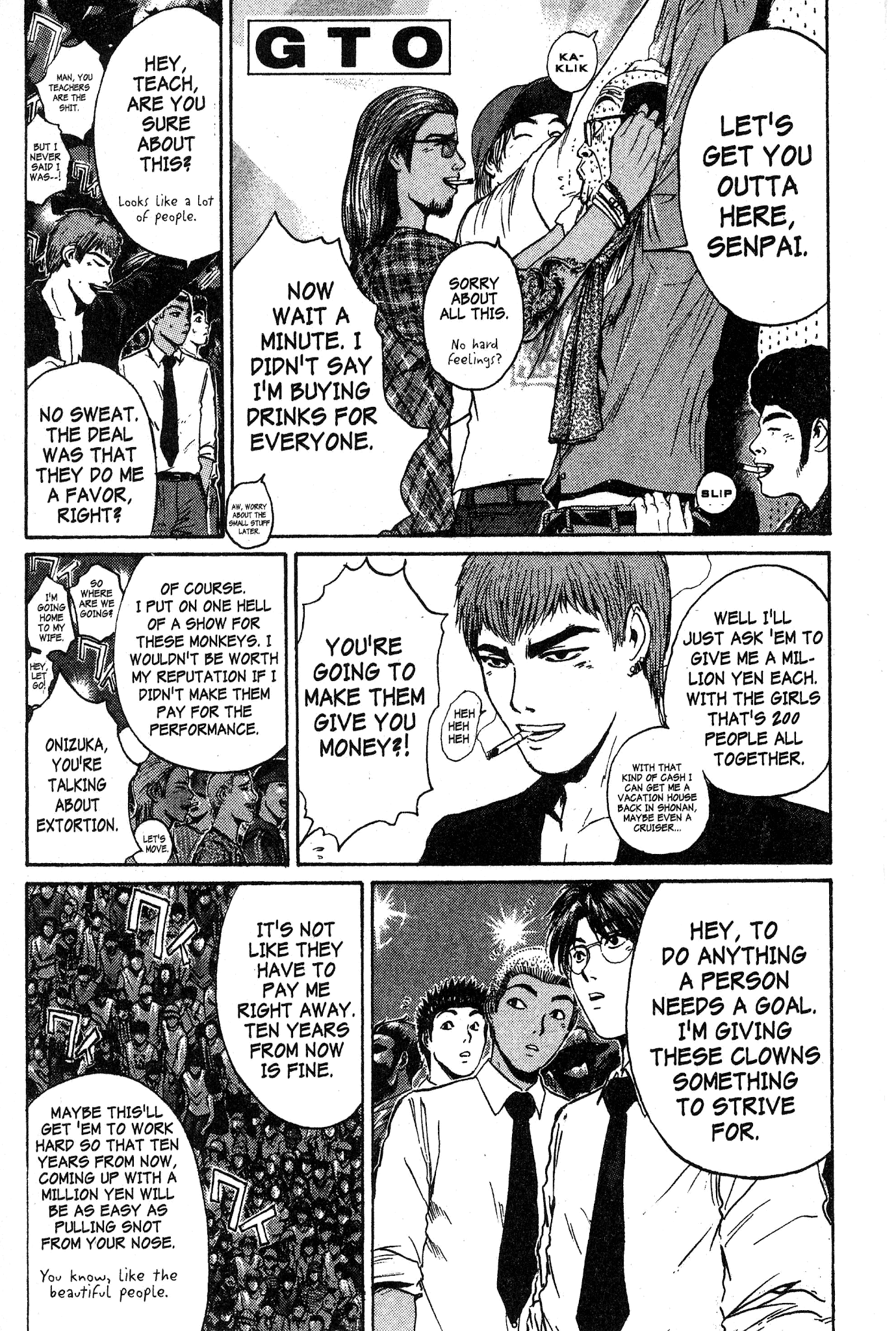 Great Teacher Onizuka Chapter 123 page 1 - Chapter 123: Down for the Count