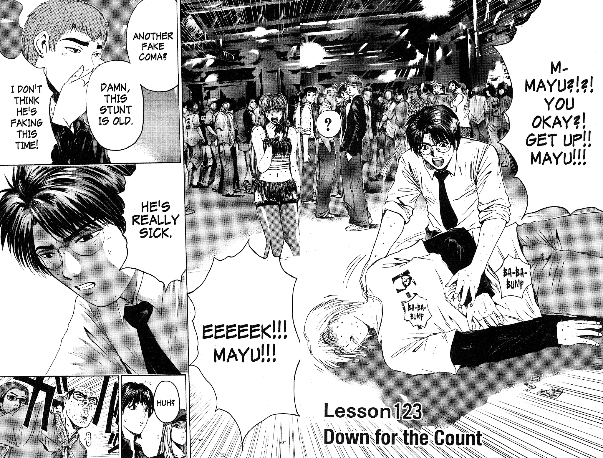 Great Teacher Onizuka Chapter 123 page 4 - Chapter 123: Down for the Count