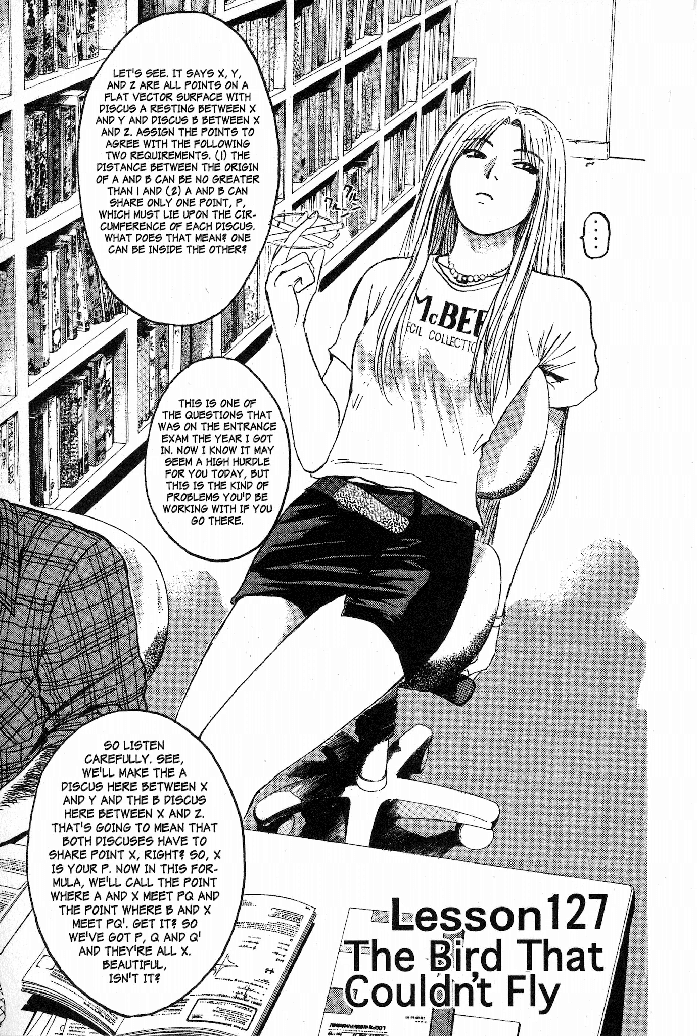 Great Teacher Onizuka Chapter 127 page 1 - Chapter 127: The Bird that Couldn't Fly