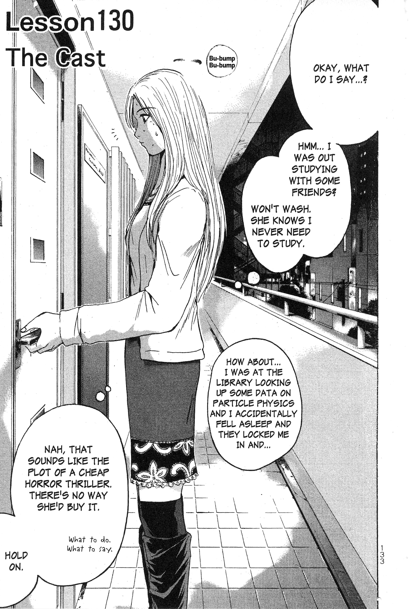 Great Teacher Onizuka Chapter 130 page 1 - Chapter 130: The Cast
