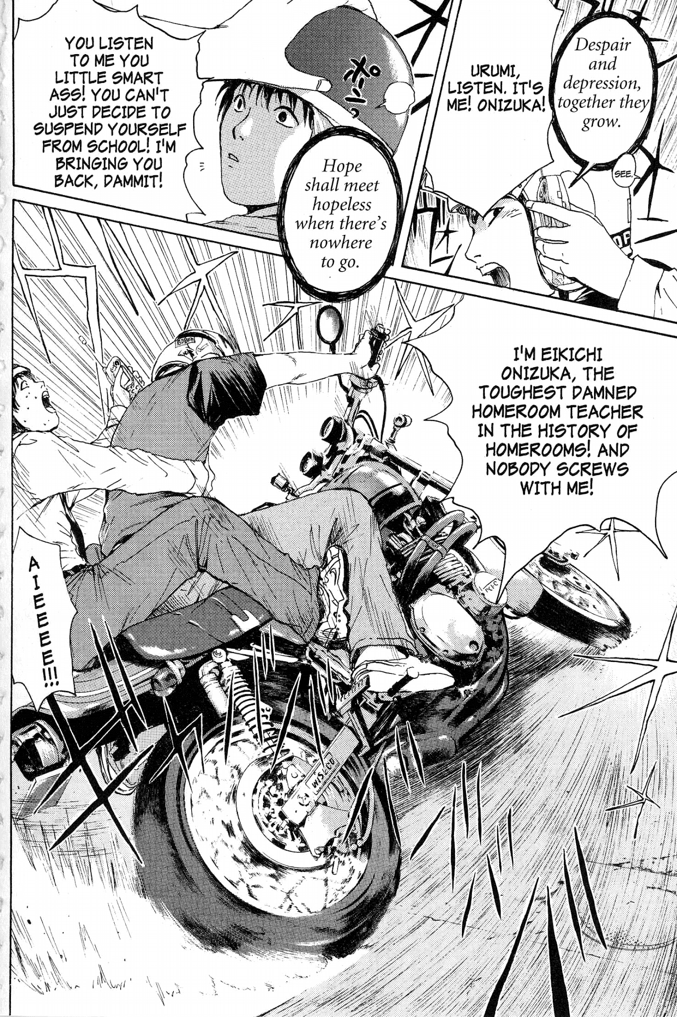 Great Teacher Onizuka Chapter 134 page 8 - Chapter 134: The Spite Syndrome