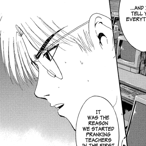 Great Teacher Onizuka Chapter 134: The Spite Syndrome cover
