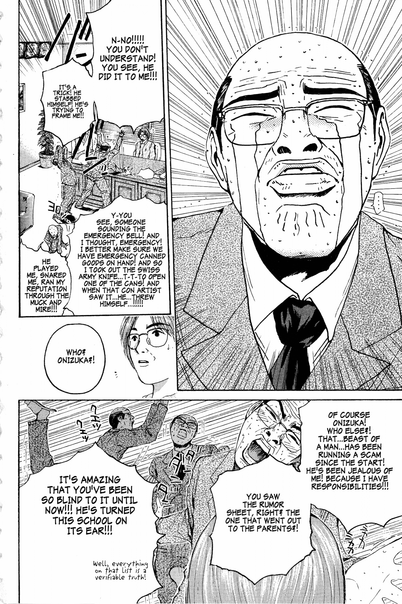 Great Teacher Onizuka Chapter 136 page 10 - Chapter 136: And a Boomerang Feels No Pain