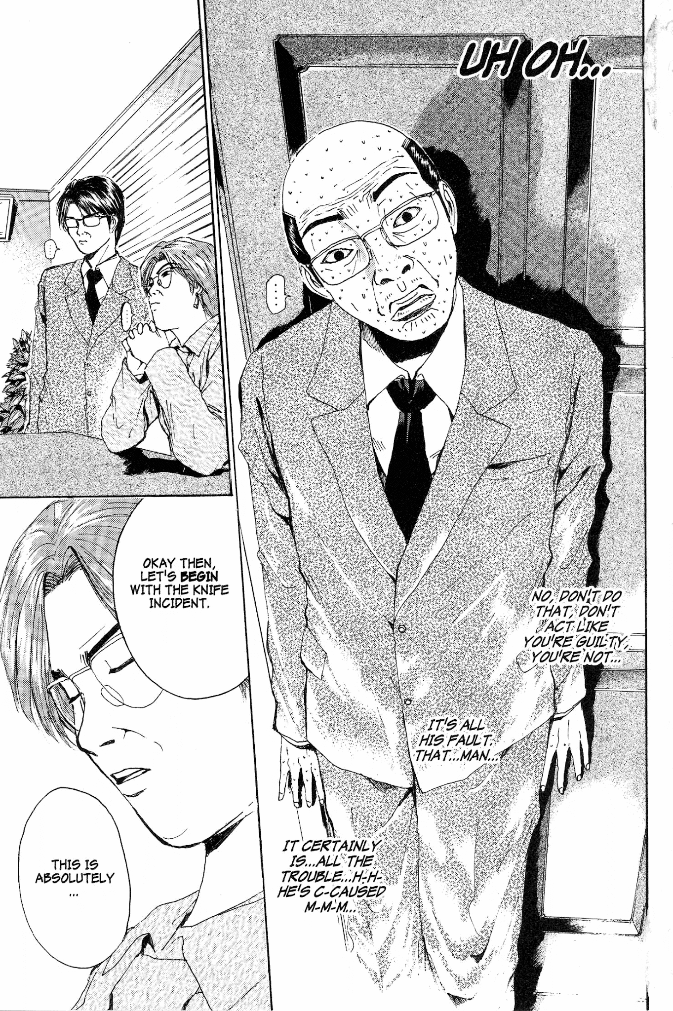 Great Teacher Onizuka Chapter 136 page 9 - Chapter 136: And a Boomerang Feels No Pain