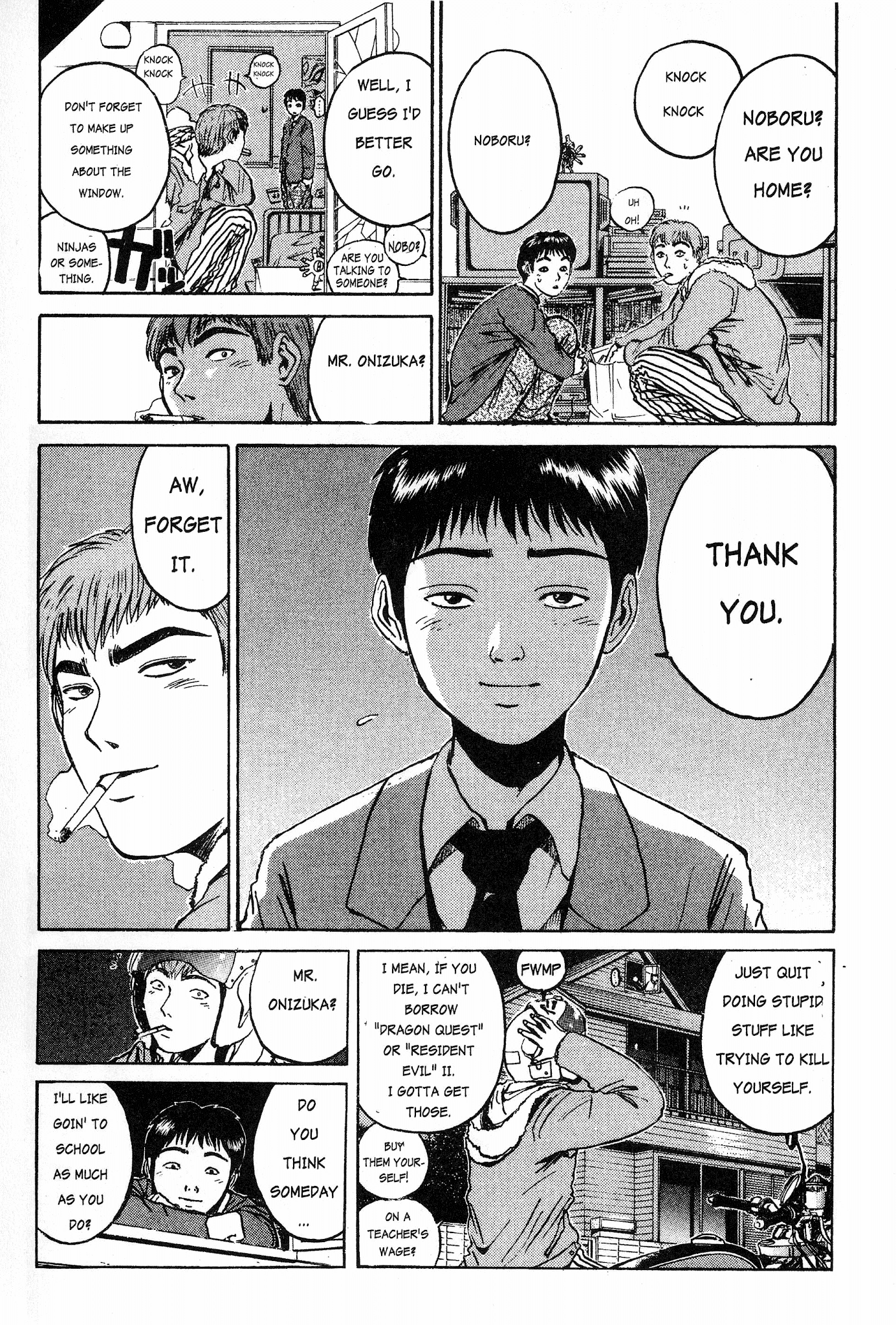 Great Teacher Onizuka Chapter 14 page 11 - Chapter 14: Like the National Kid...