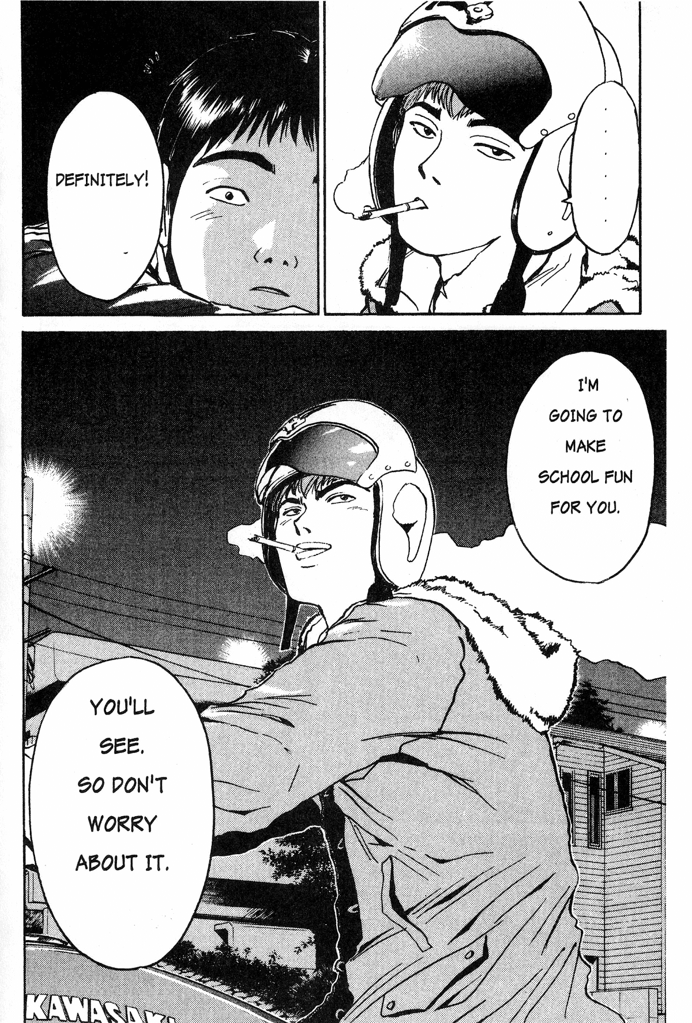 Great Teacher Onizuka Chapter 14 page 12 - Chapter 14: Like the National Kid...