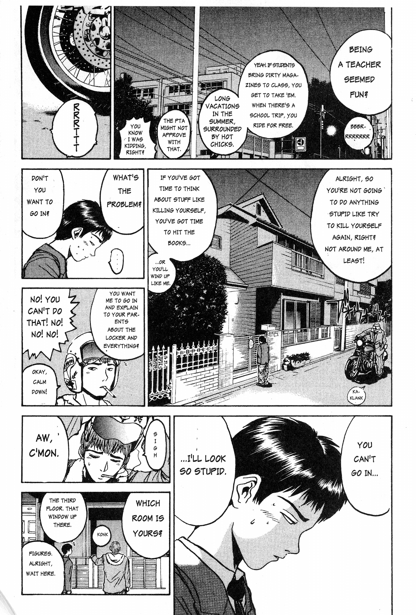 Great Teacher Onizuka Chapter 14 page 7 - Chapter 14: Like the National Kid...